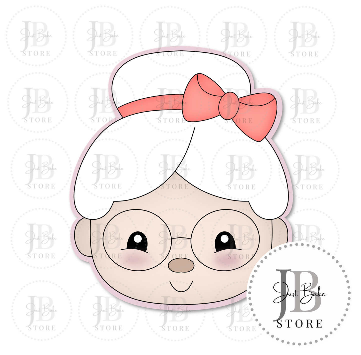 C0074 - Mrs Clause Cookie Cutter