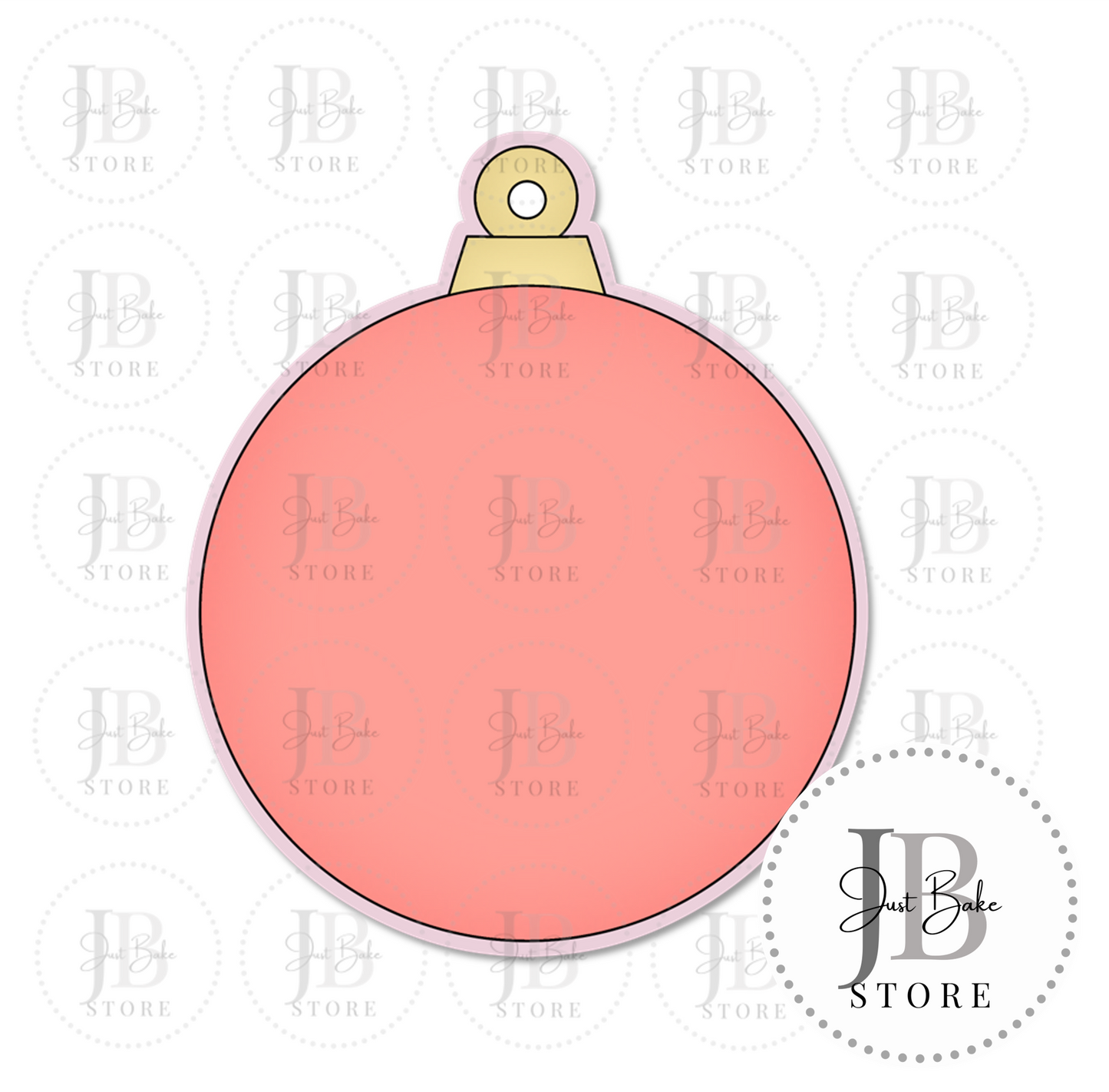 C0078 - Christmas Tree Ornament Cookie Cutter