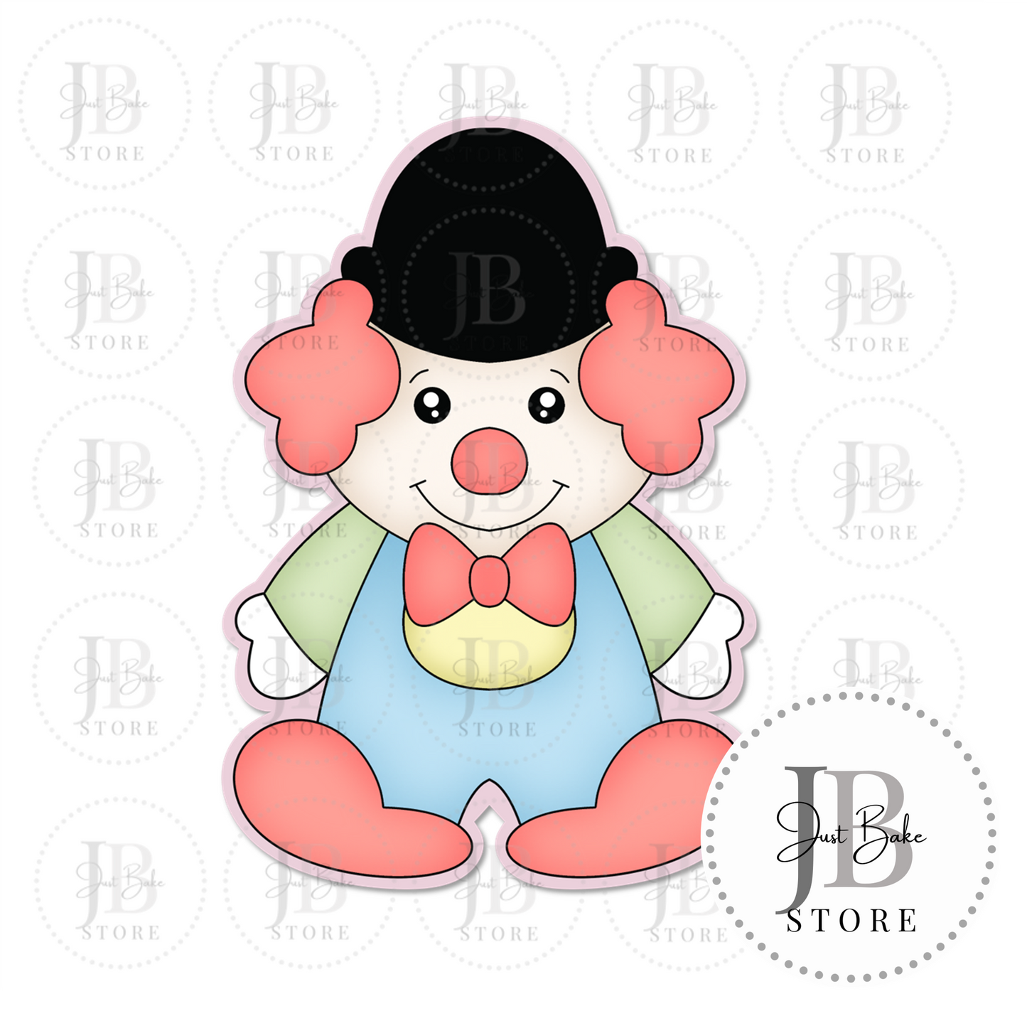 C0122 - Clown Cookie Cutter