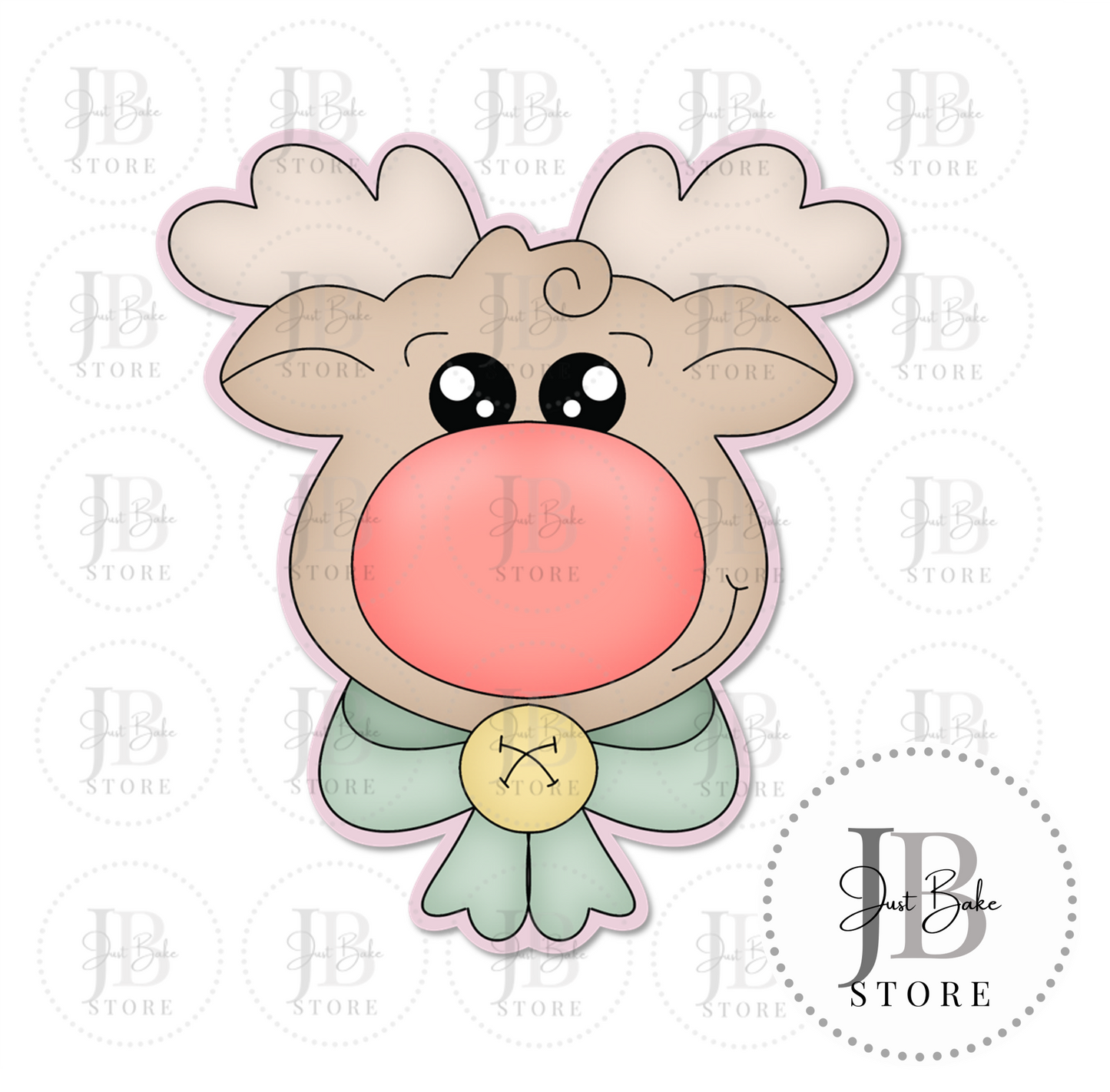 C0127 - Reindeer Cookie Cutter