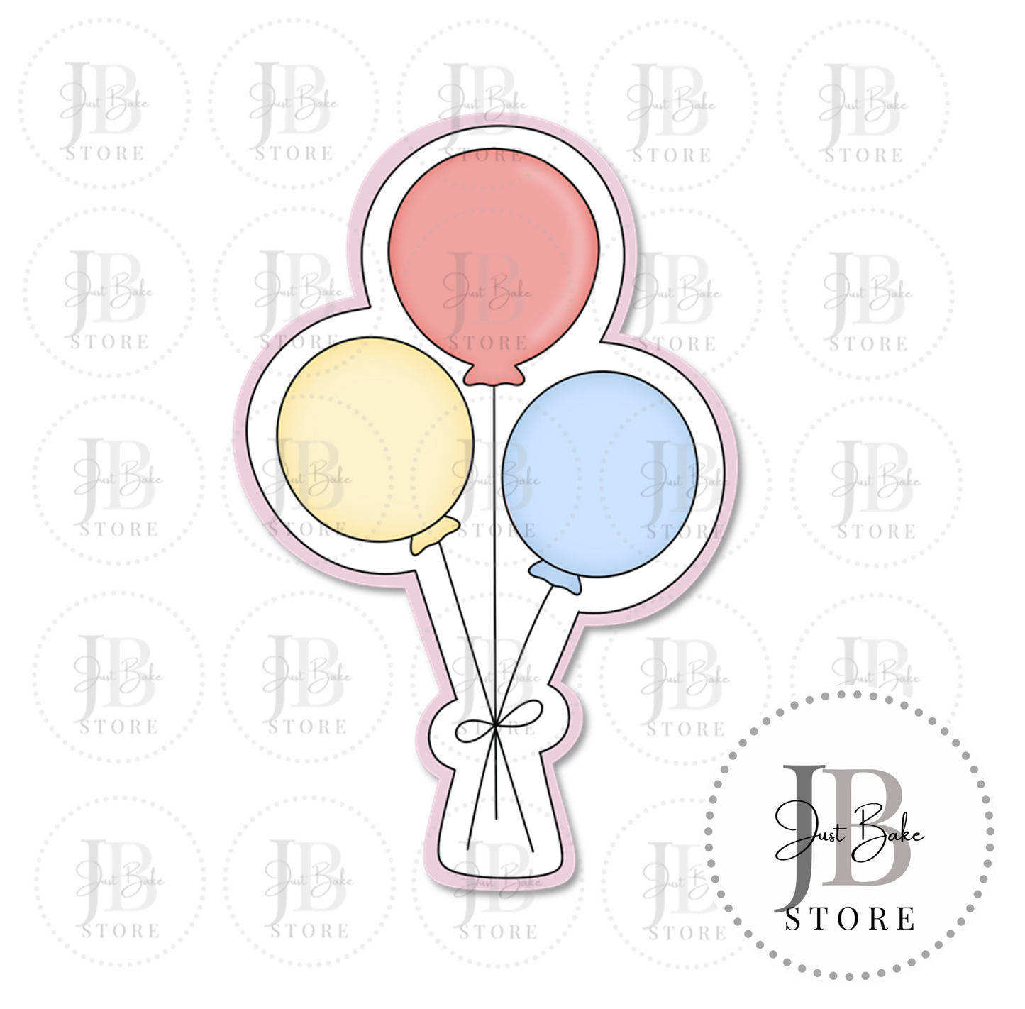 C0162 - Balloons Cookie Cutter