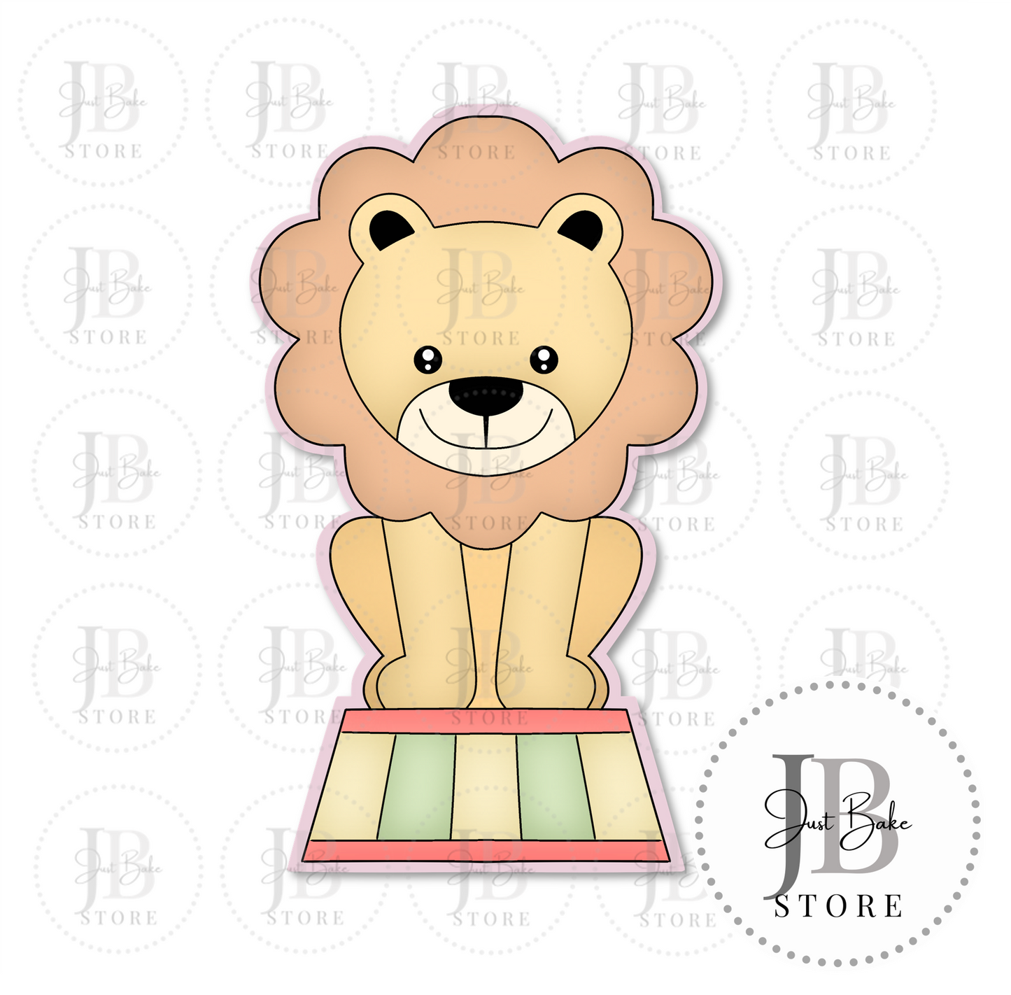 C0174 - Circus Lion Cookie Cutter