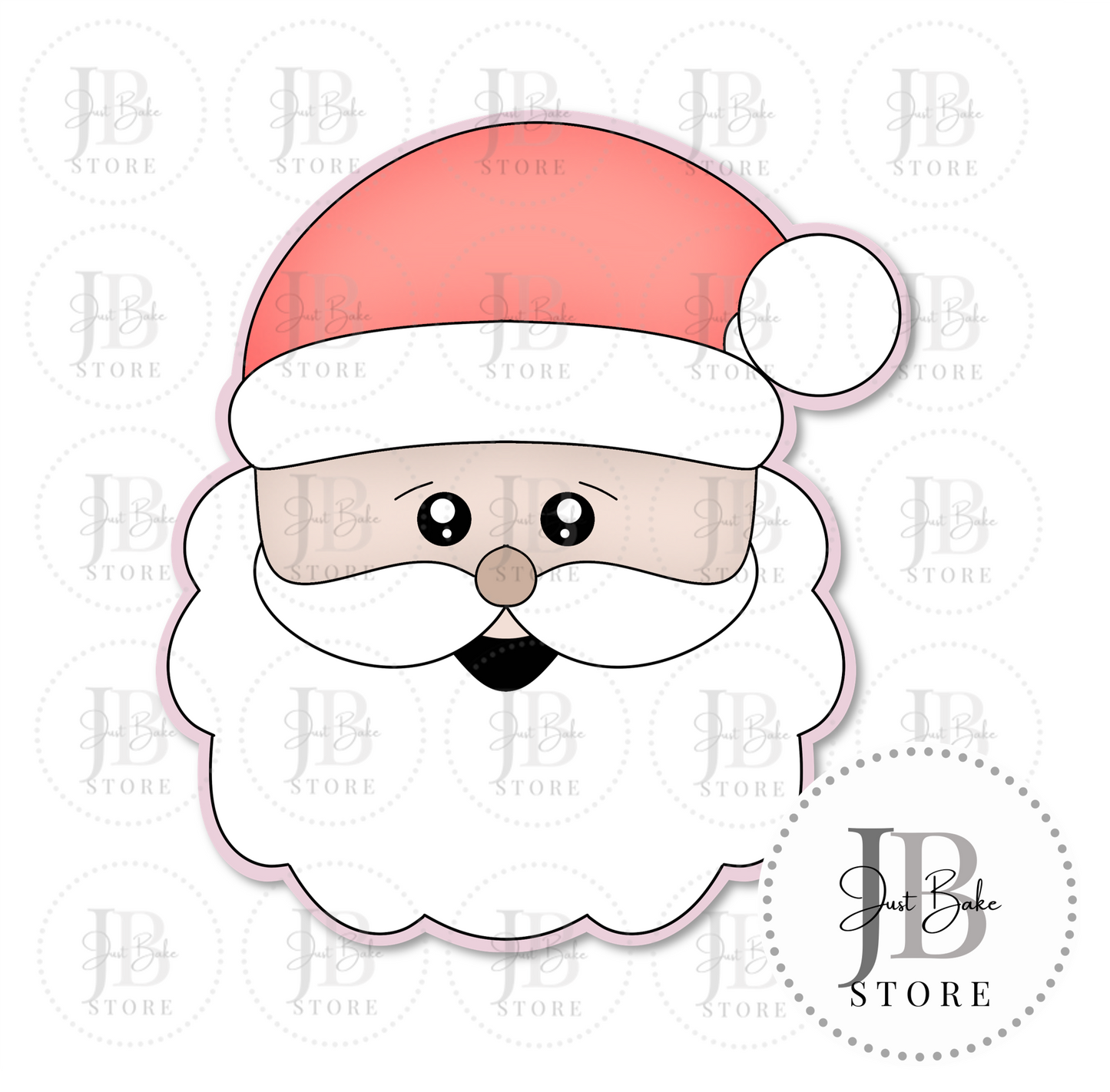 C0184 - Santa Cookie Cutter