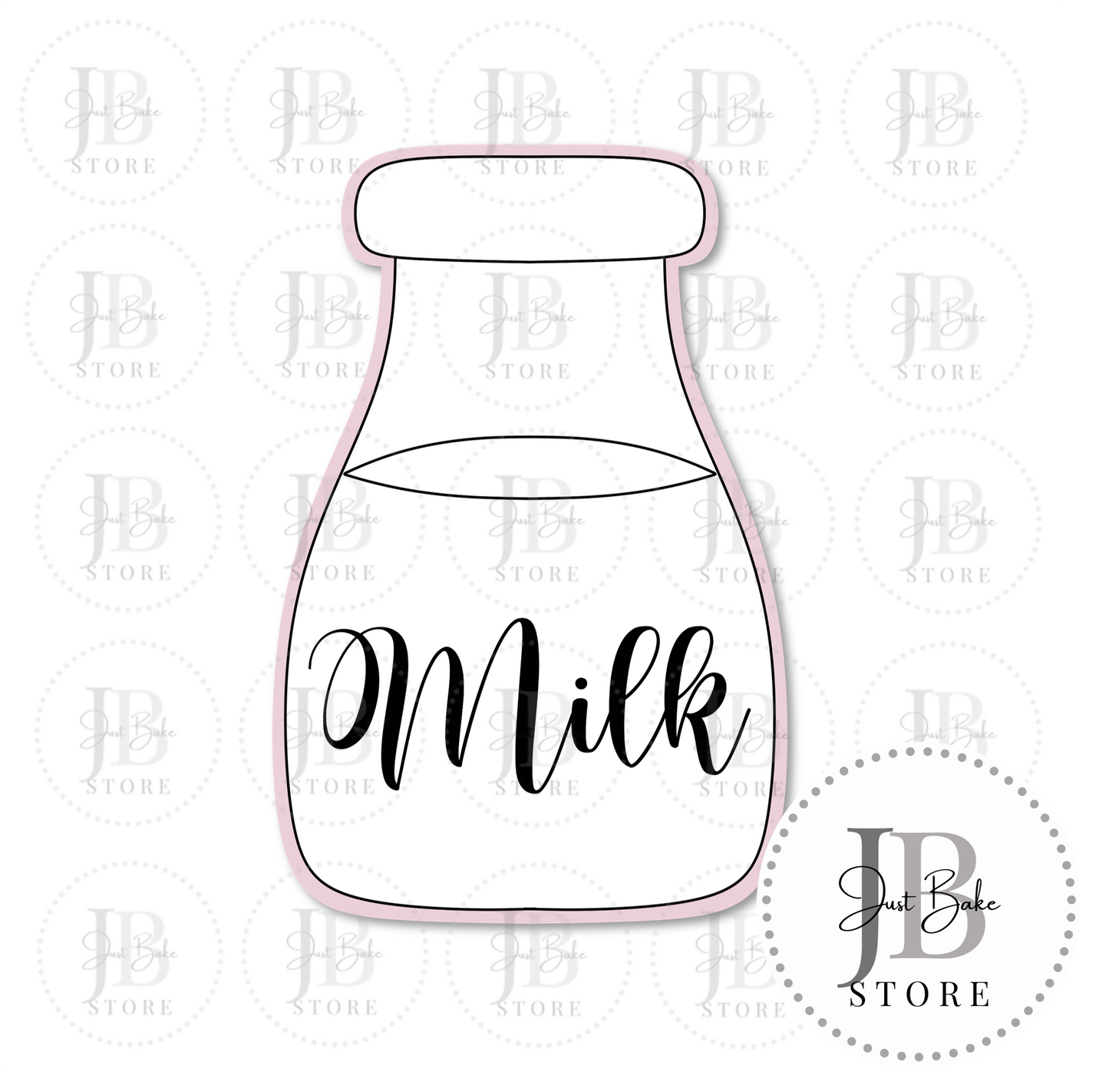 C0238 - Milk Bottle Cookie Cutter