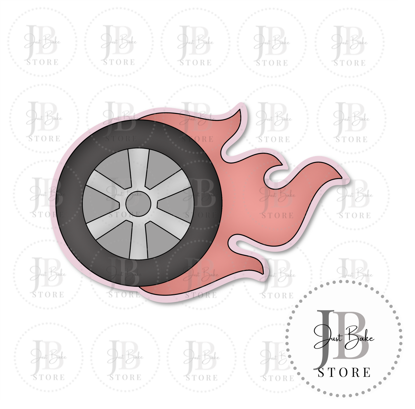 C0241 - Racing Tyre Cookie Cutter