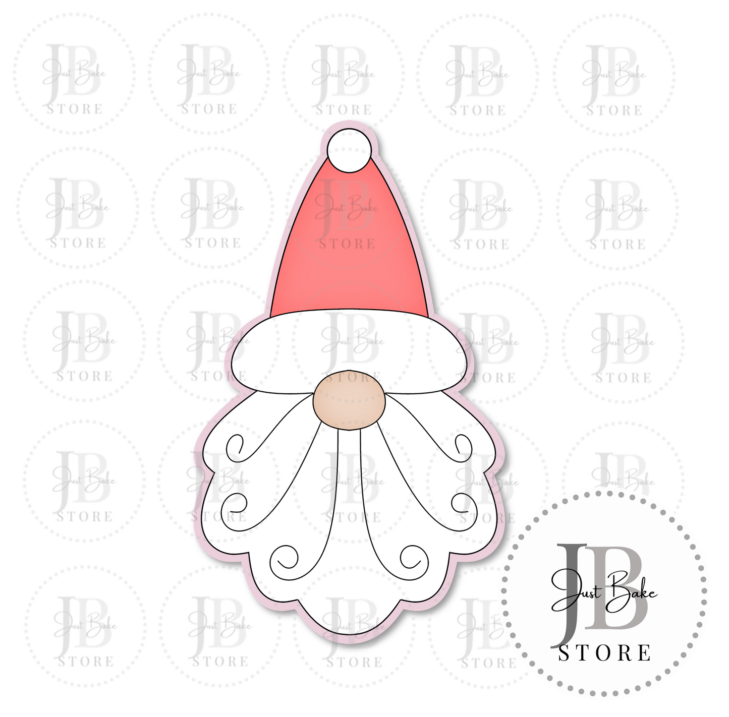 C0255 - Santa Cookie Cutter