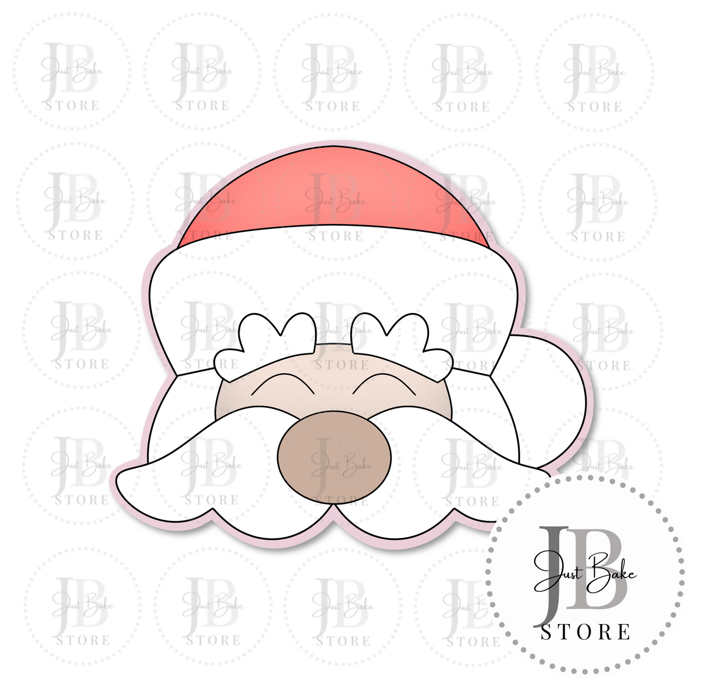 C0262 - Santa Cookie Cutter