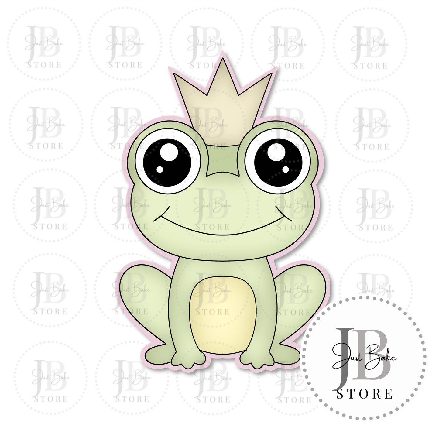 C0287 - Princess Frog Cookie Cutter