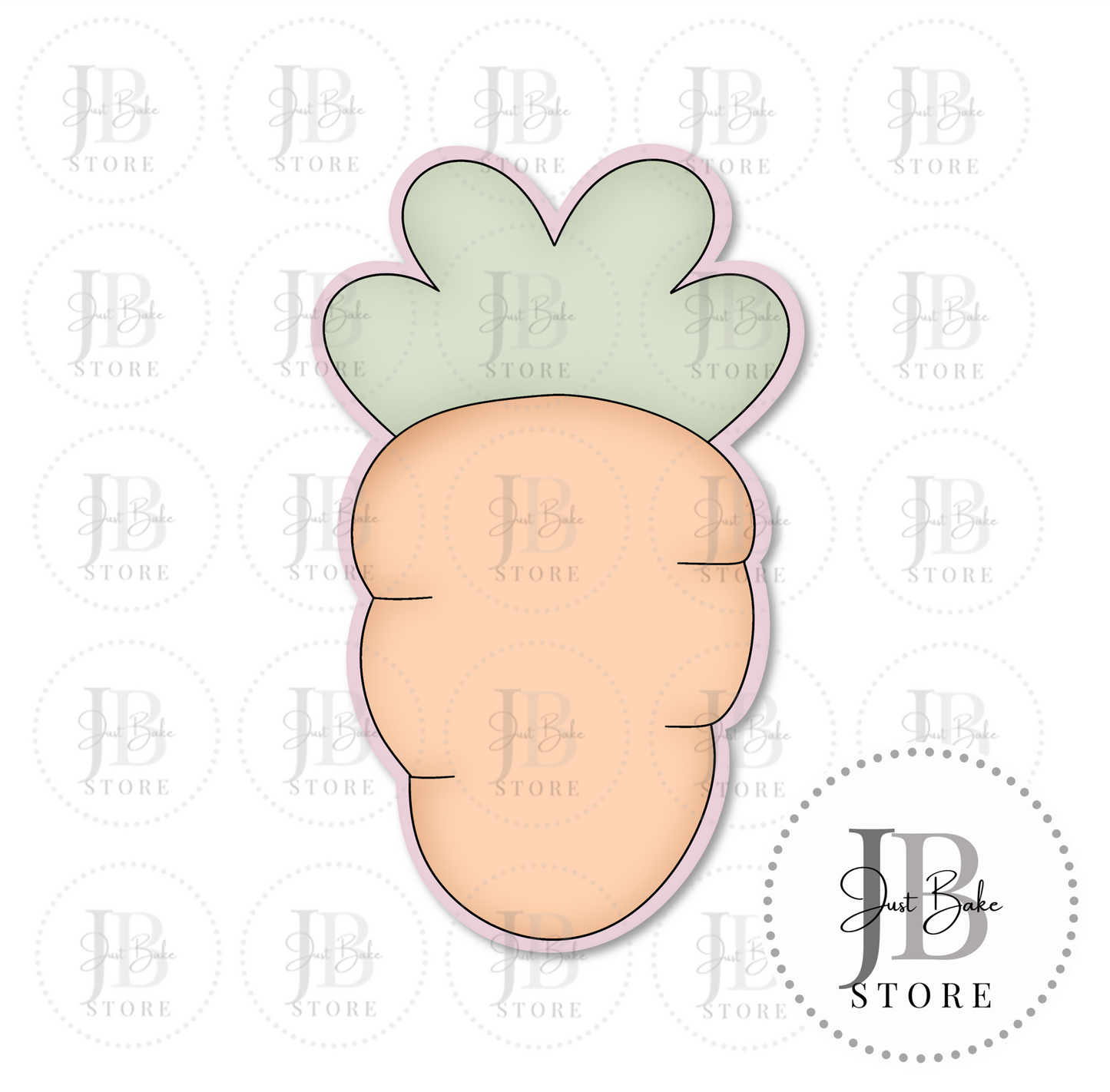 C0310 - Carrot Cookie Cutter