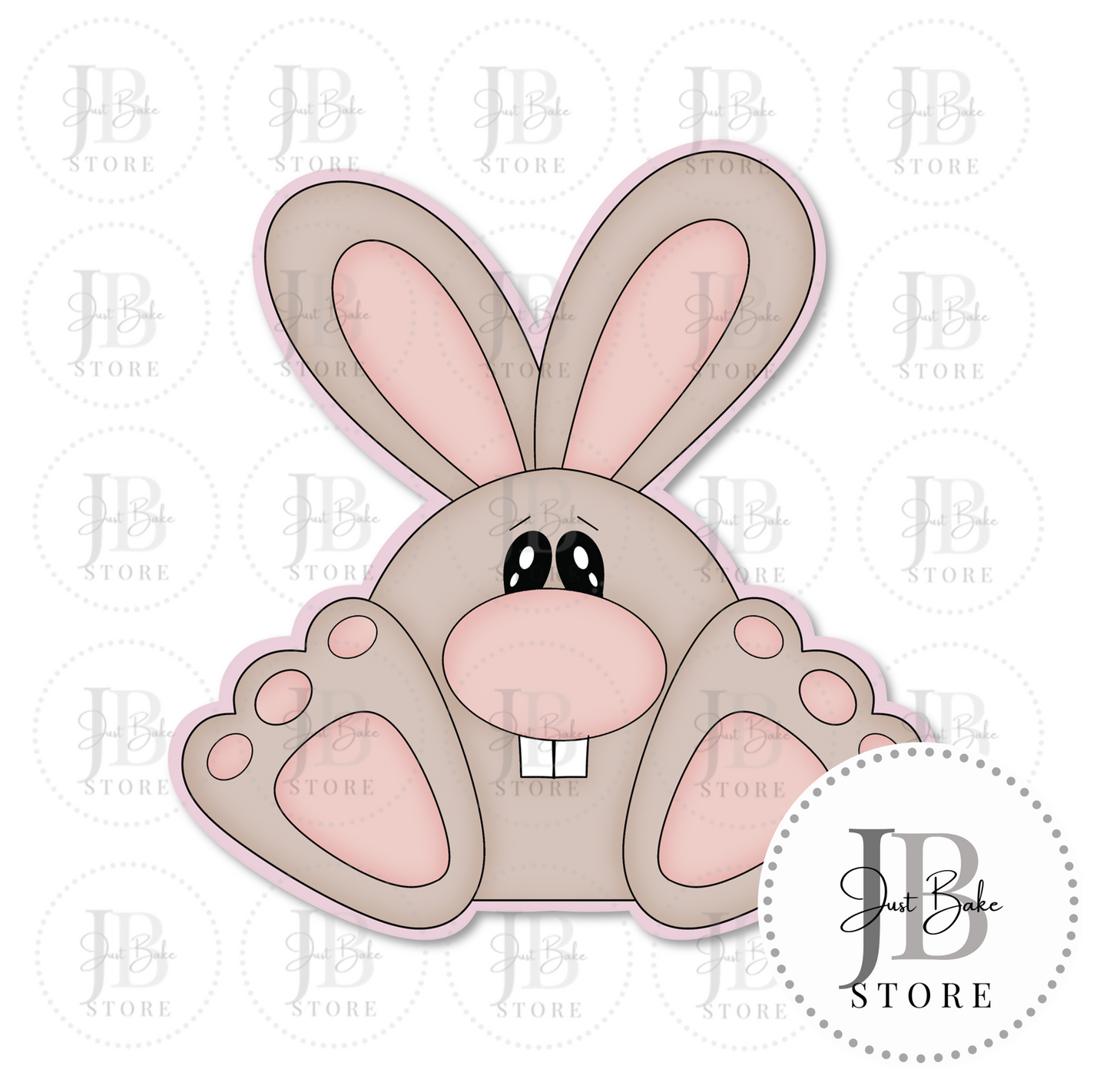 C0314 - Bunny Cookie Cutter