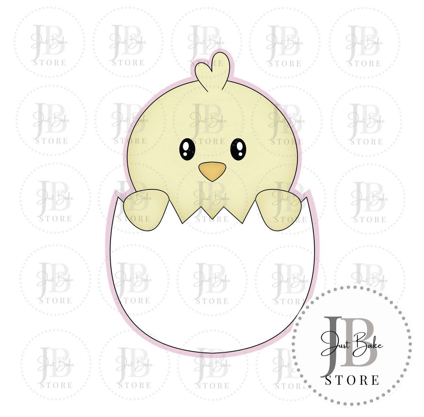 C0336 - Easter Chick Cookie Cutter