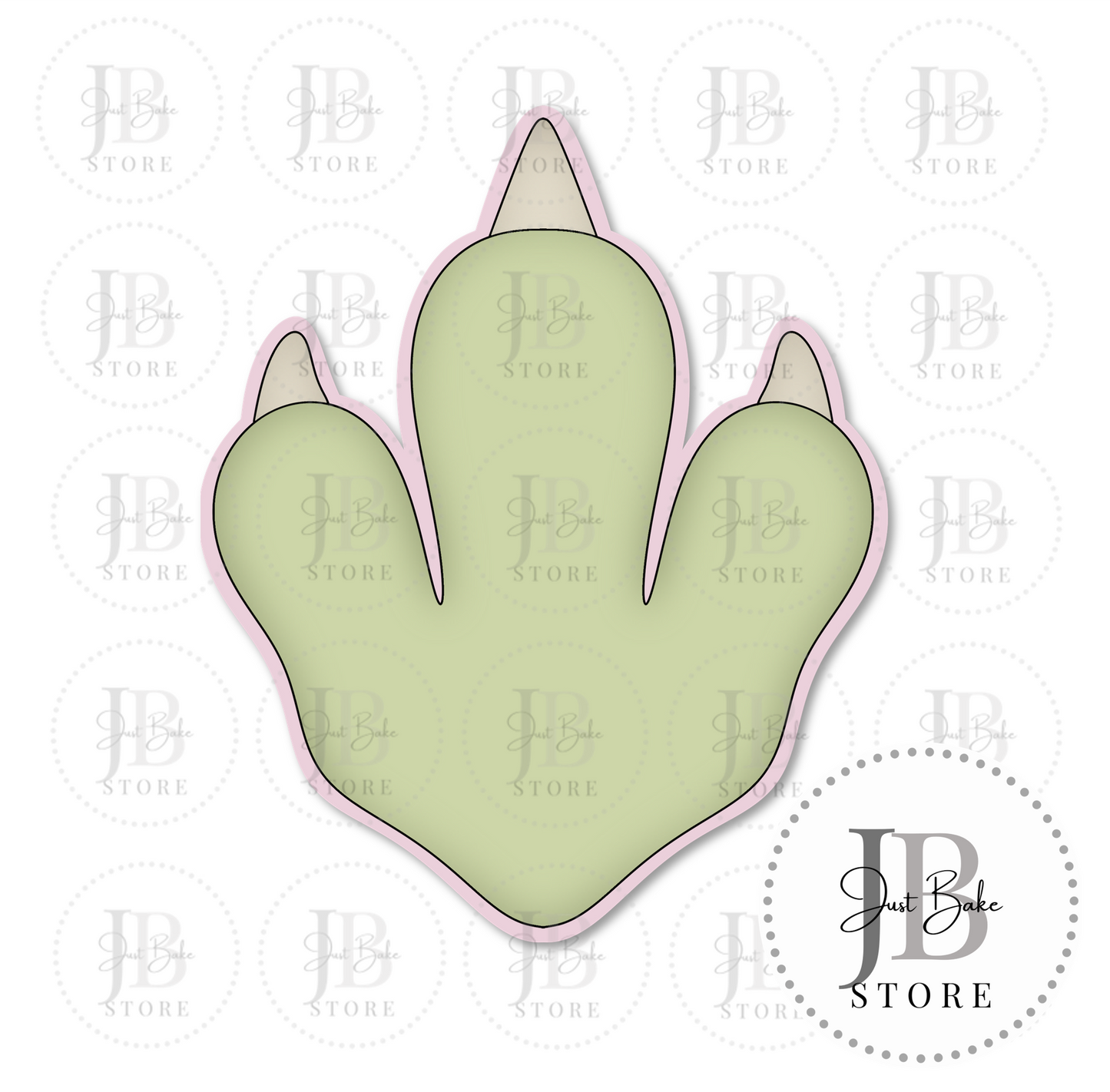 C0367 - Dinosaur Claw Cookie Cutter