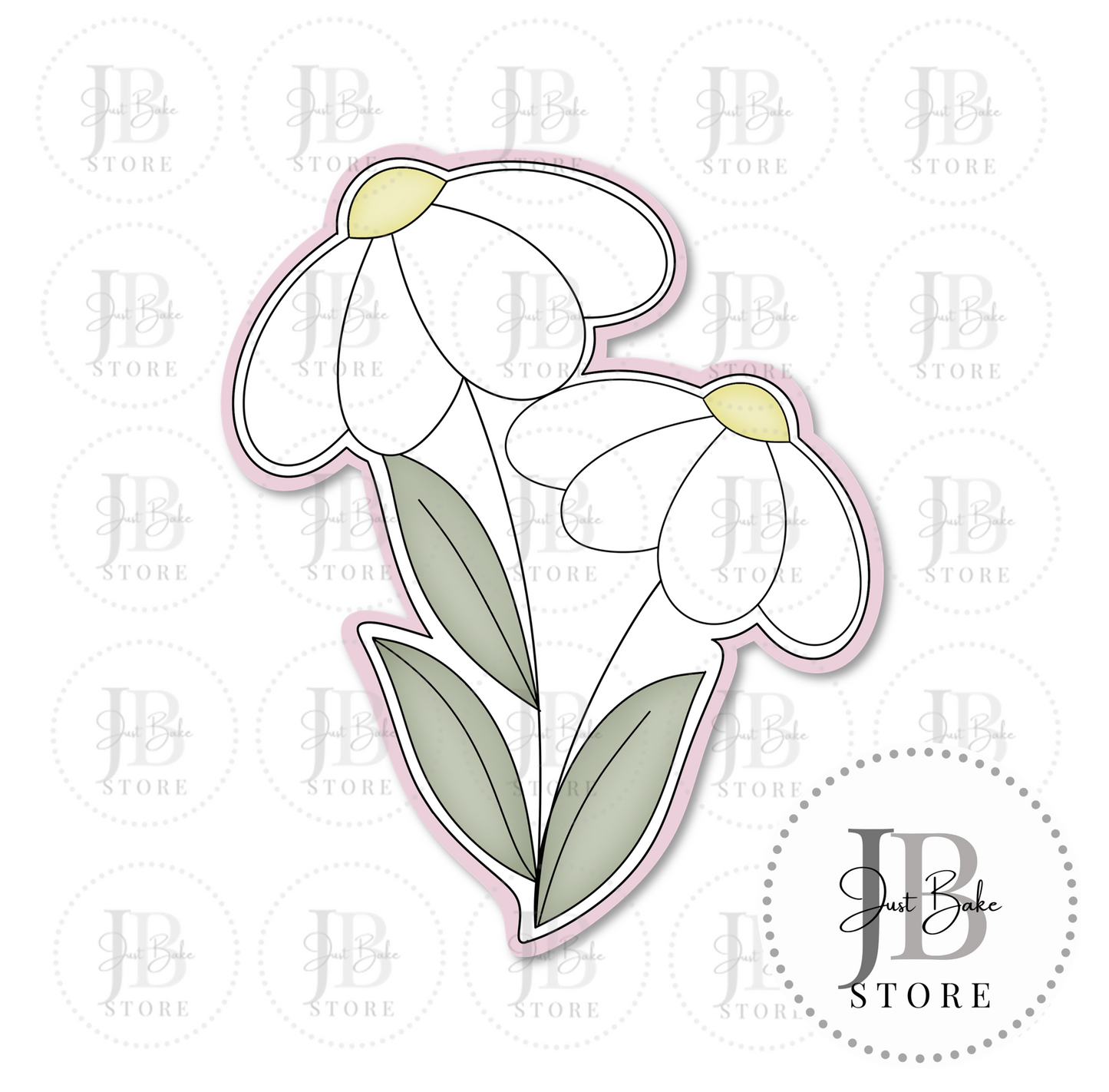 C0373 - Daisies Cookie Cutter