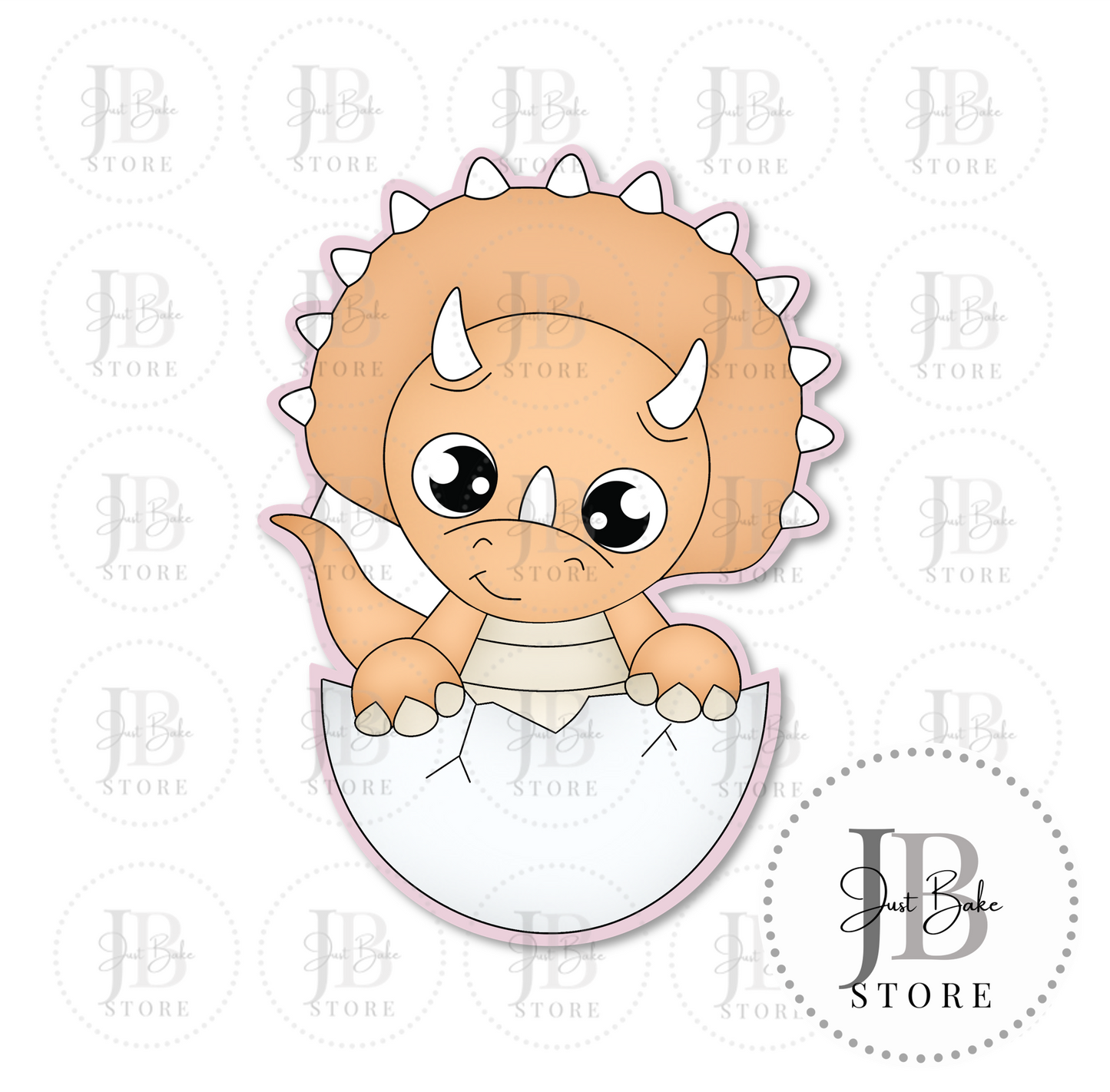 C0377 - Dinosaur Cookie Cutter