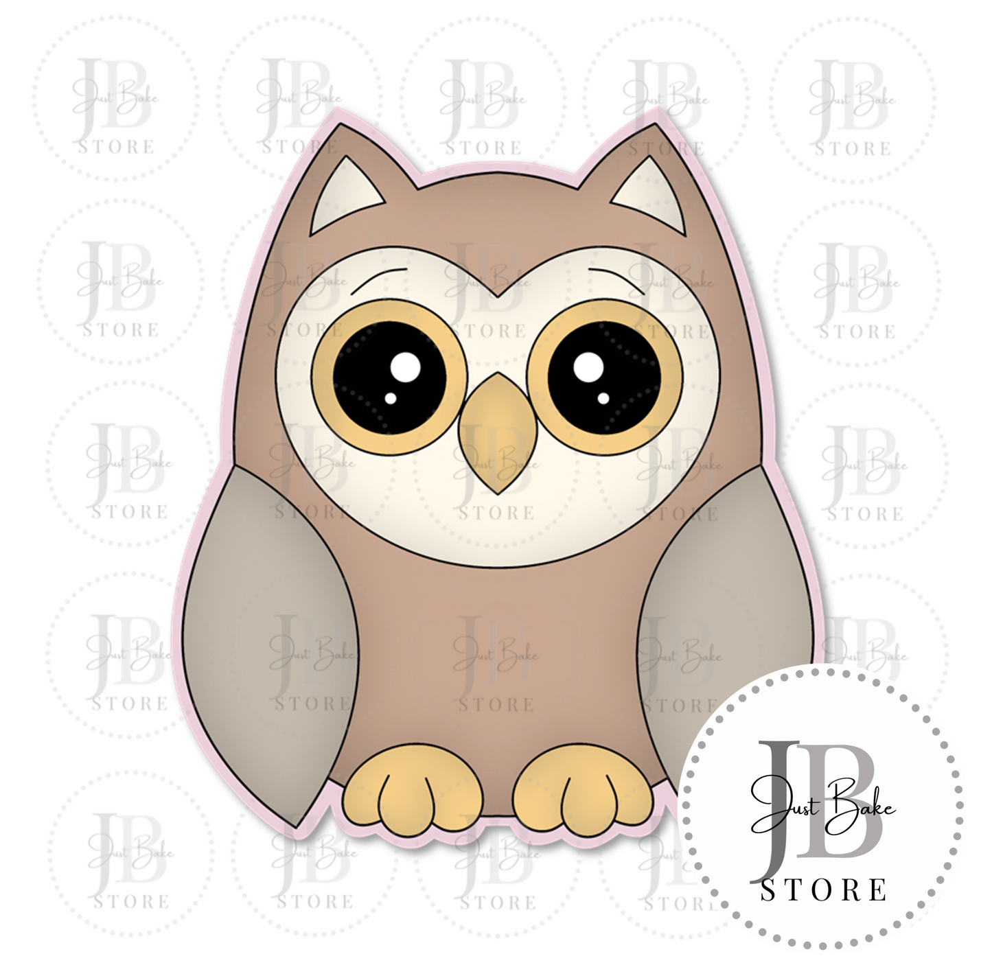 C0404 - Owl Cookie Cutter
