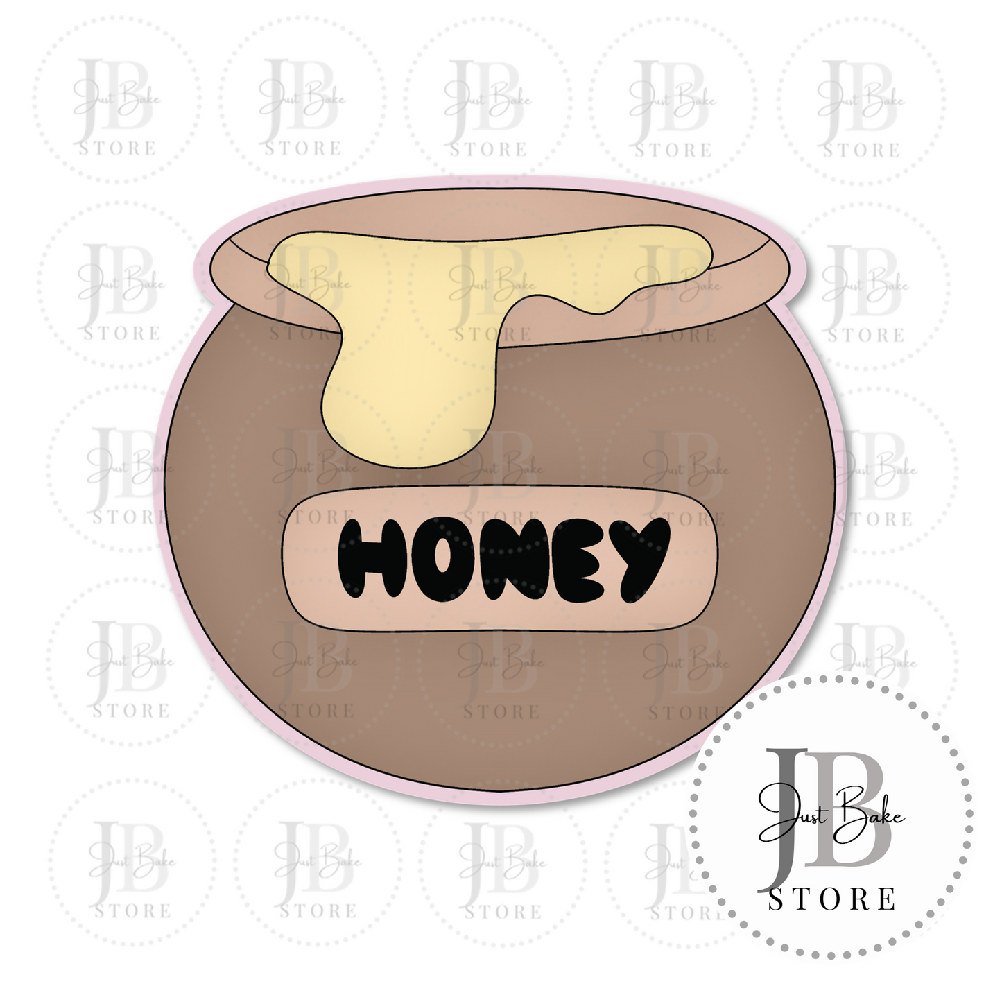 C0405 - Honey Pot Cookie Cutter