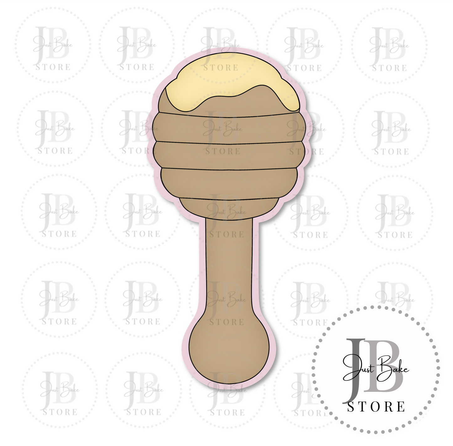 C0406 - Honey Dipper Cookie Cutter