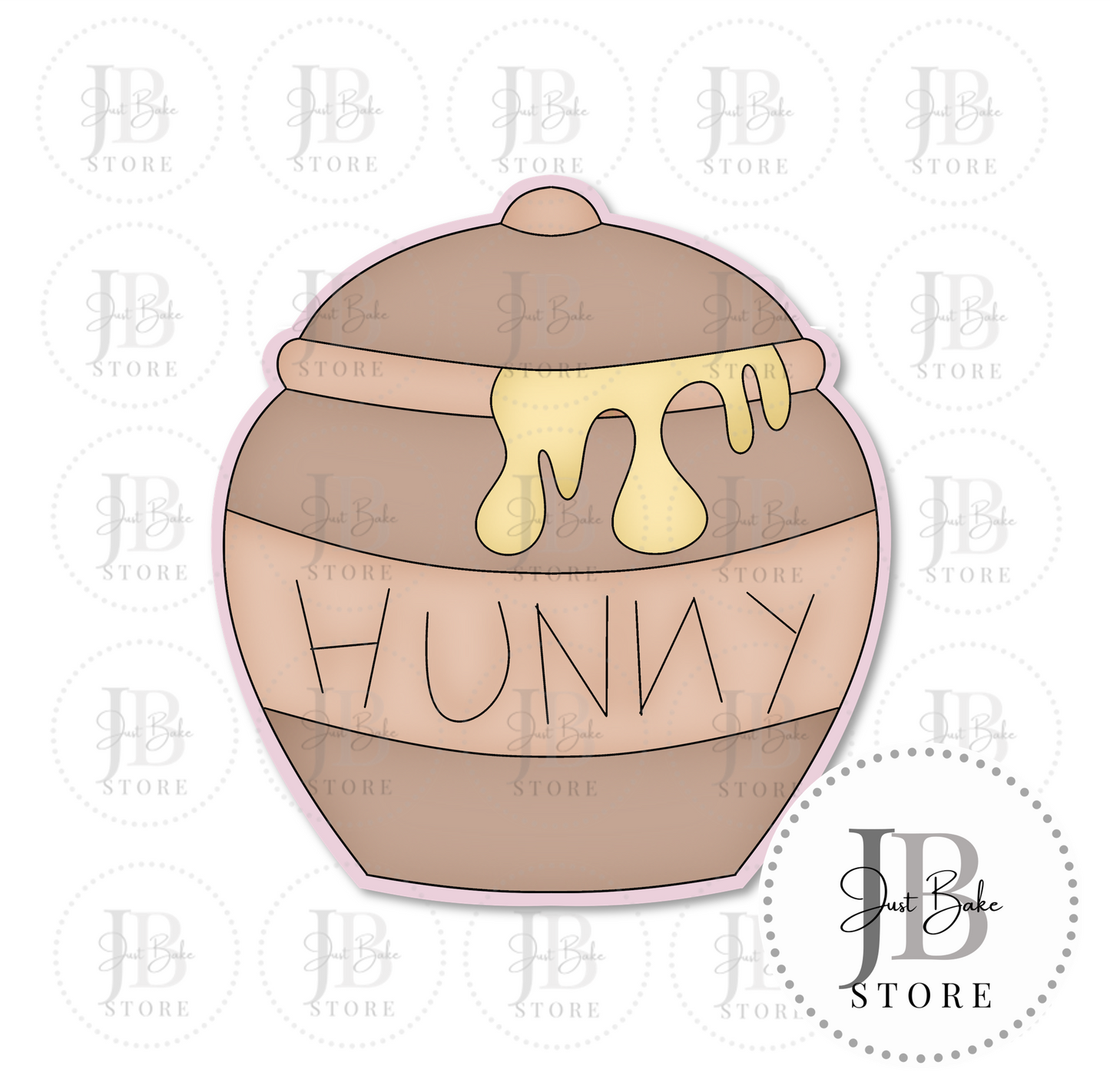 C0419 - Honey Pot Cookie Cutter