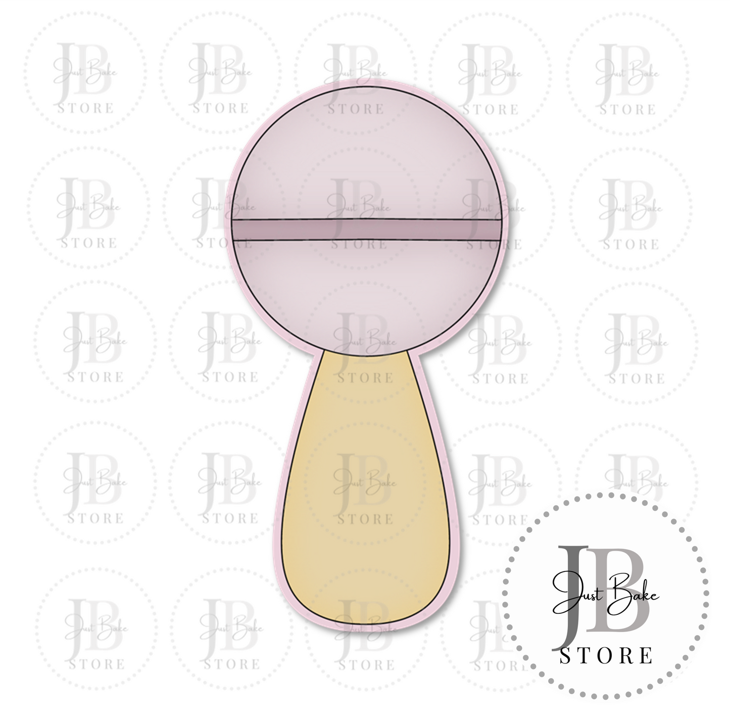C0433 - Baby Rattle Cookie Cutter