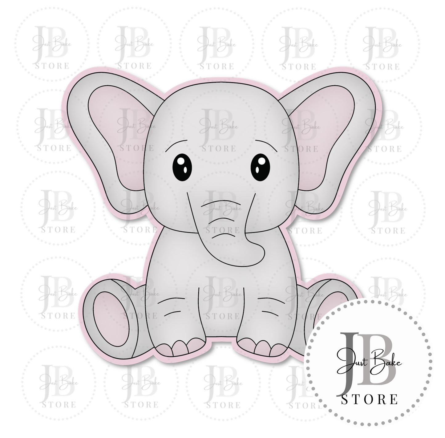 C0434 - Elephant Cookie Cutter
