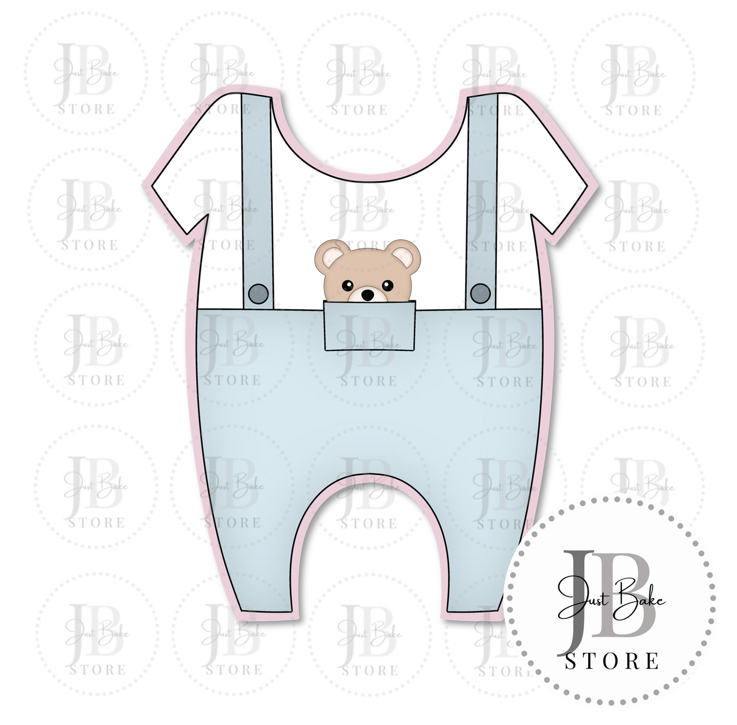 C0442 - Baby Onesie Cookie Cutter