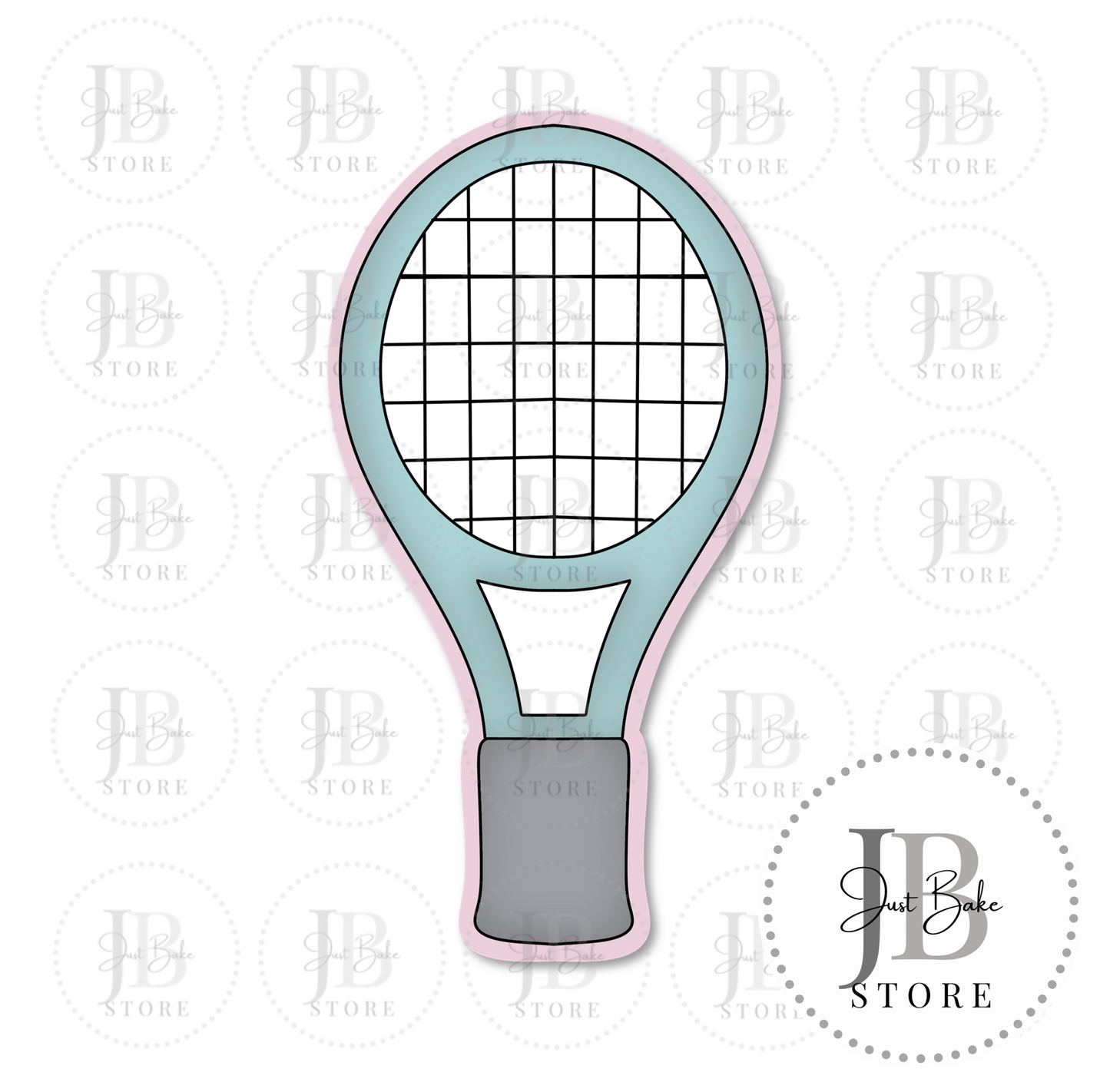 C0445 - Padel Racket Cookie Cutter