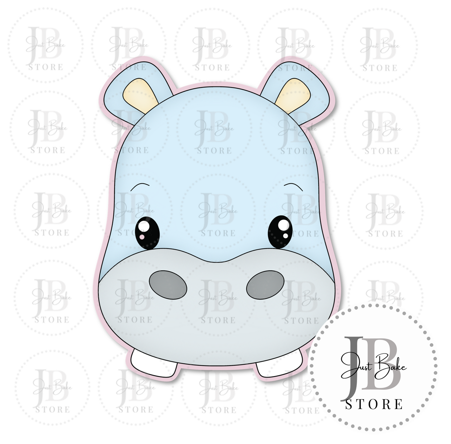 C0499 - Hippo Cookie Cutter