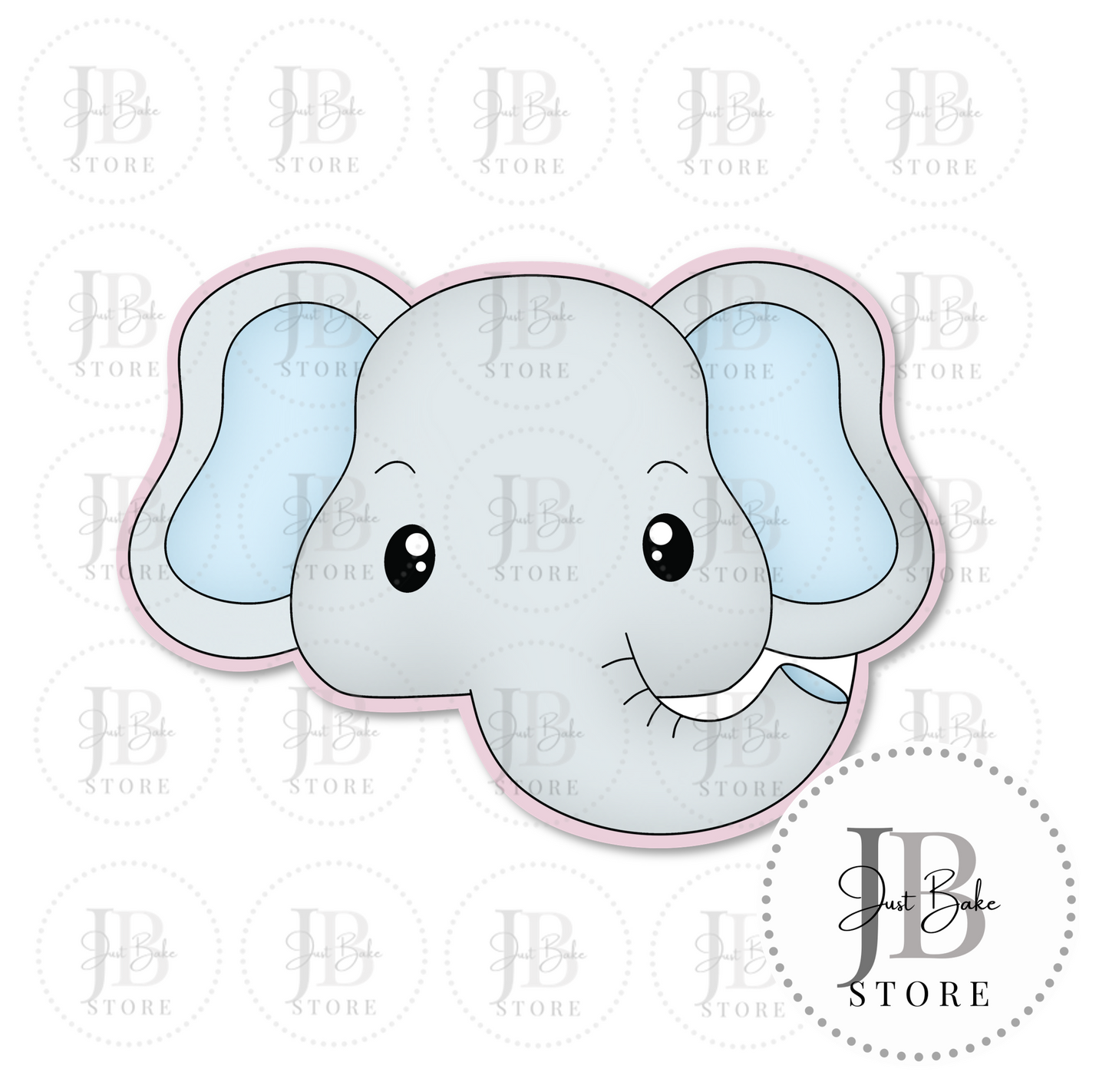 C0504 - Elephant Cookie Cutter