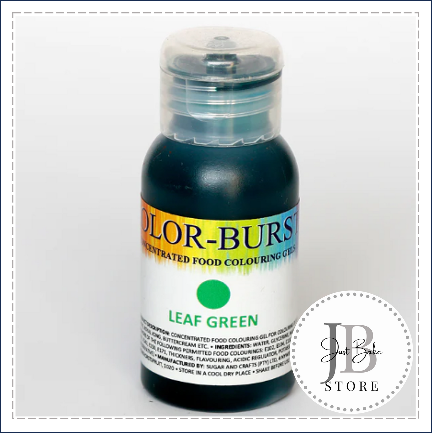 COLOUR0013 - KOLOR BURST Gel Leaf Green 50ml