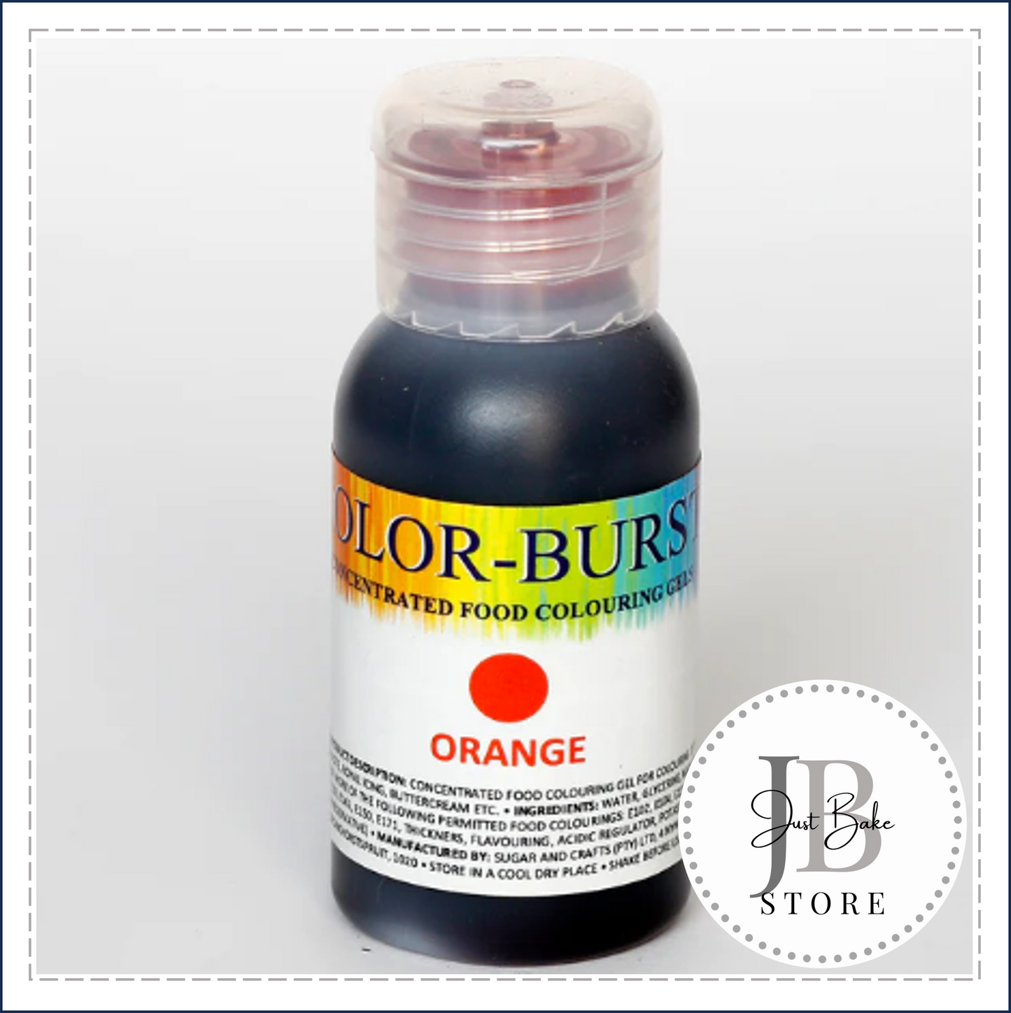 COLOUR0019 - KOLOR BURST Gel Orange 50ml