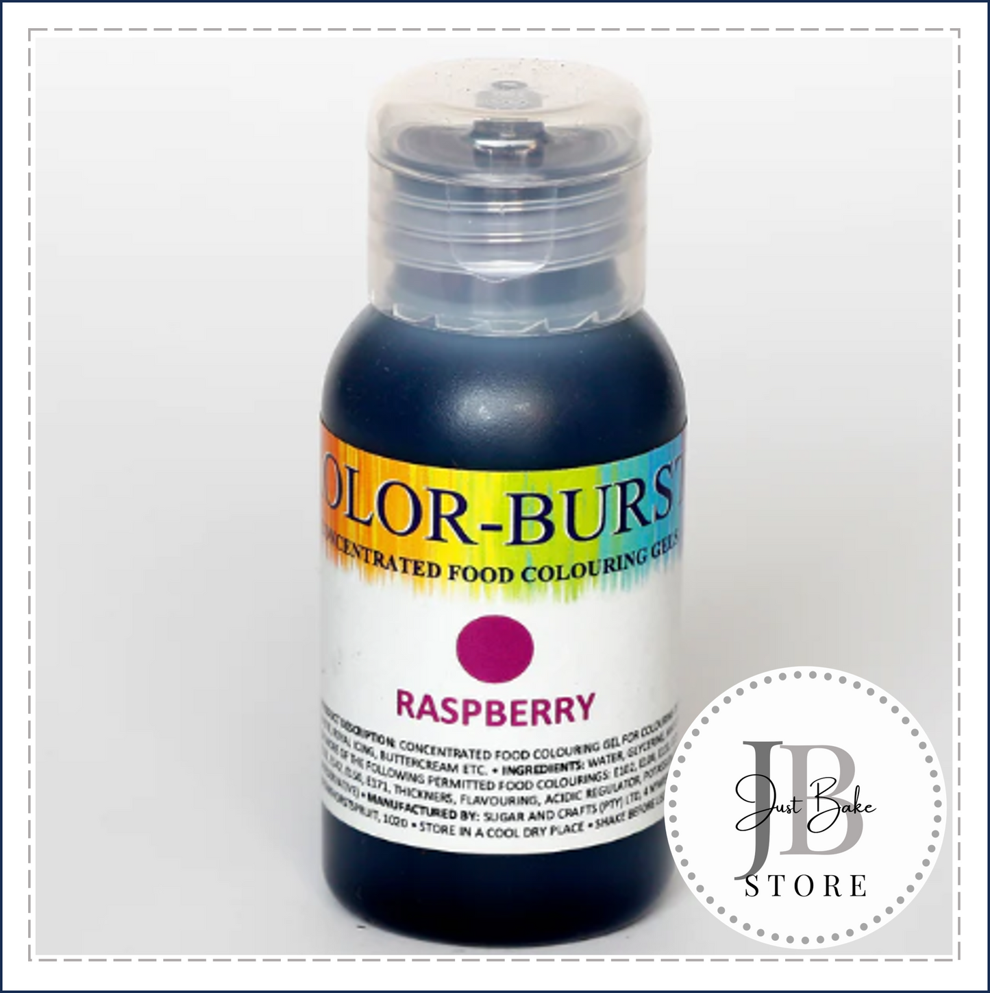 COLOUR0022 - KOLOR BURST Gel Raspberry 50ml