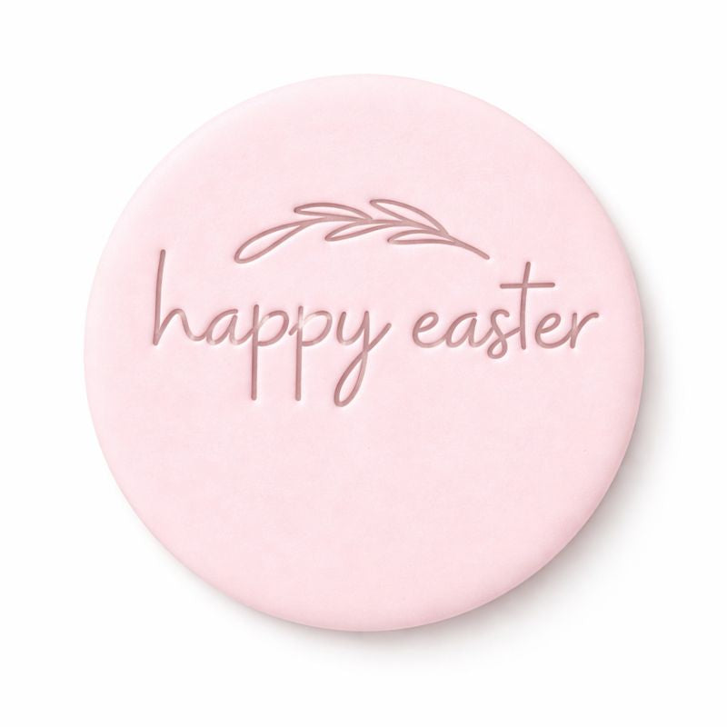 618. Happy Easter Fondant Stamp