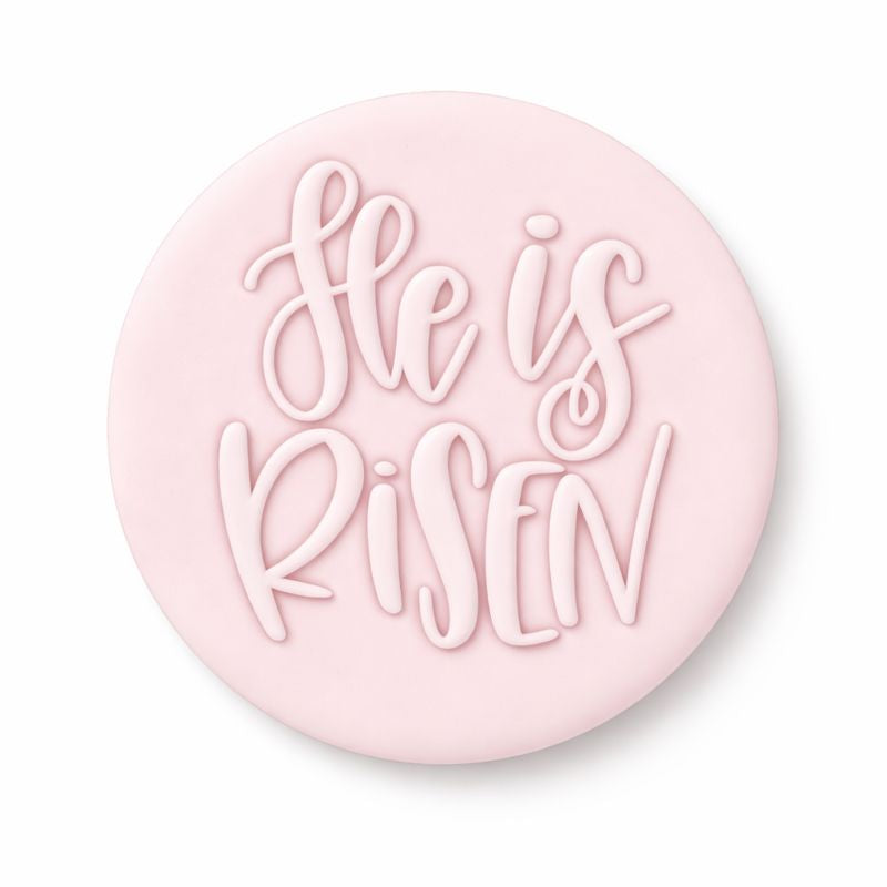 619. He is Risen Fondant 3D Printed Debosser