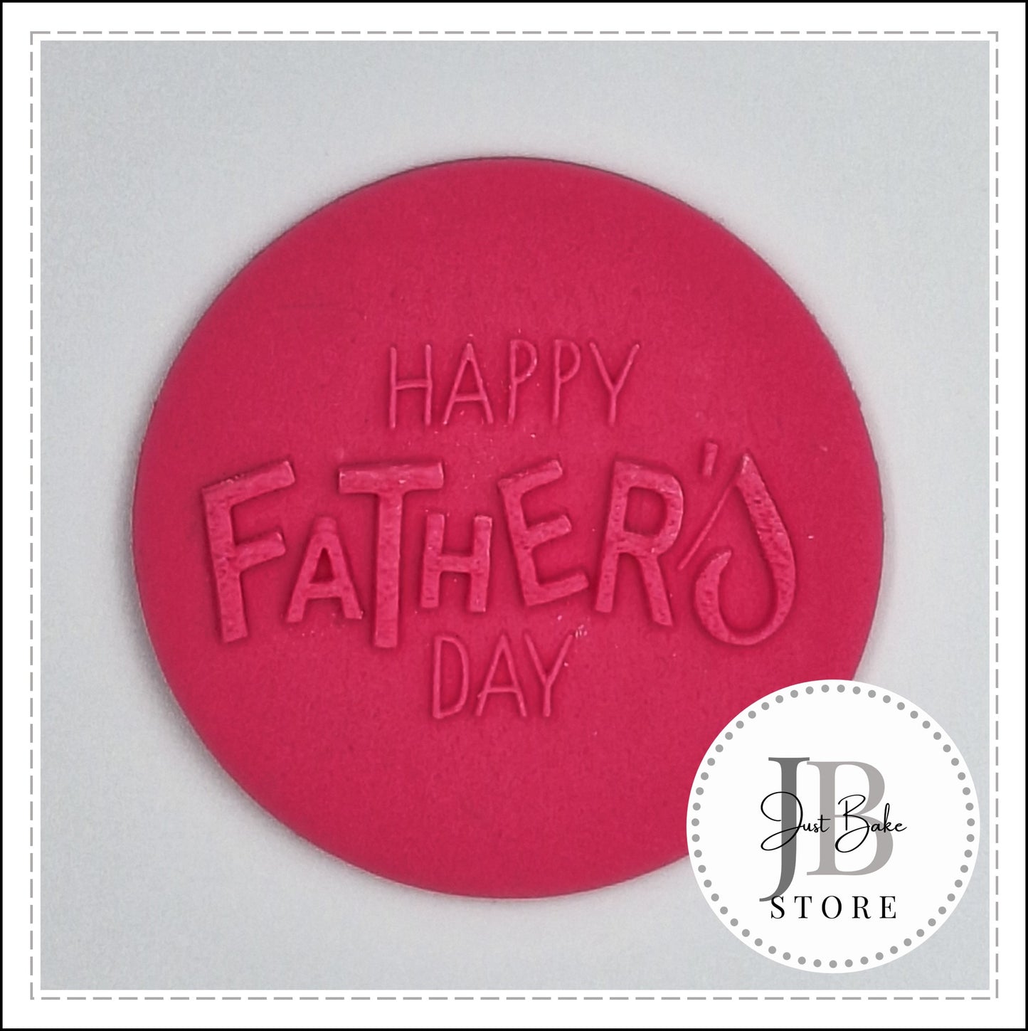 DEBOSS0017 - HAPPY FATHERS DAY FONDANT DEBOSSER