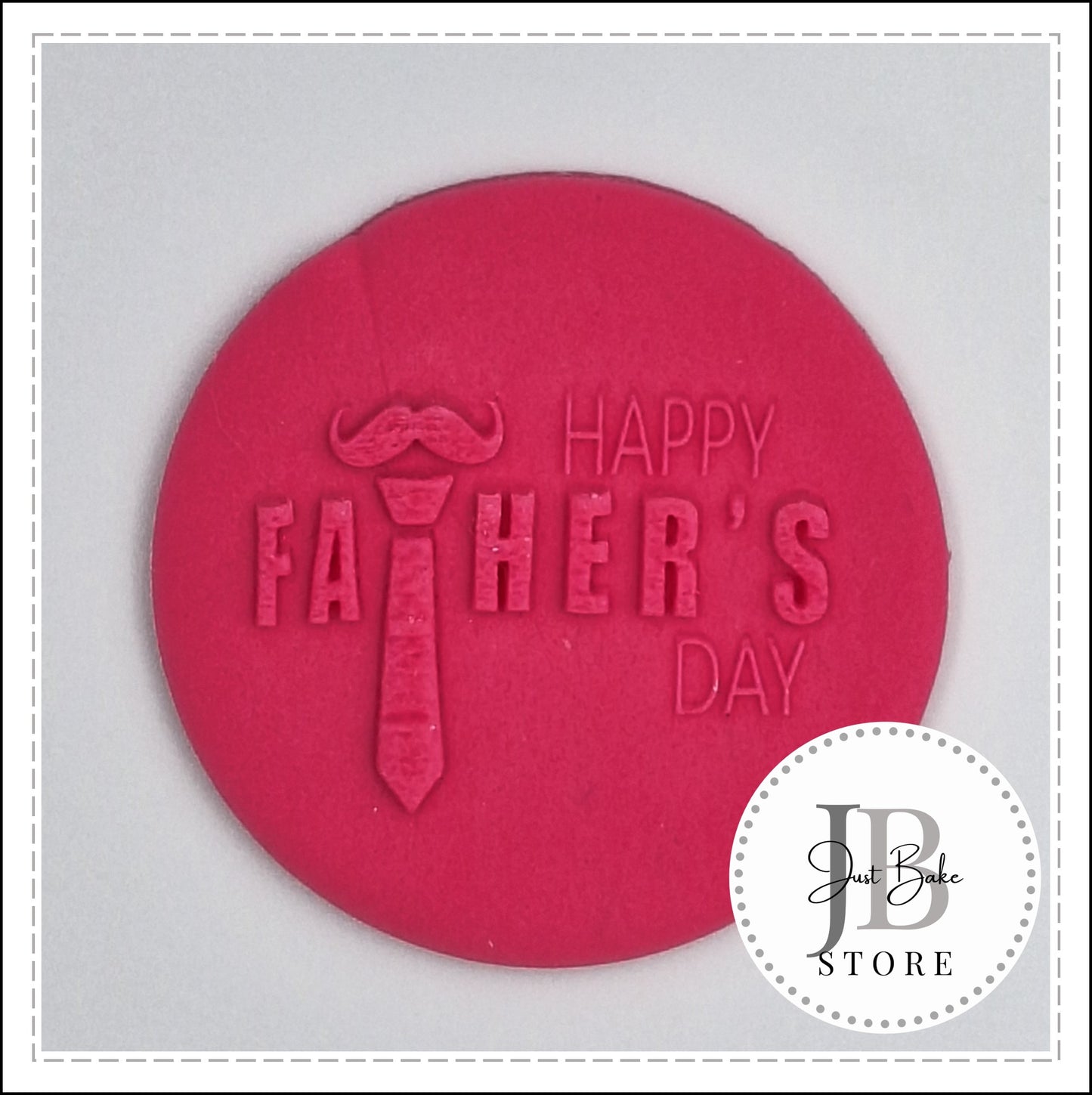 DEBOSS0019 - HAPPY FATHERS DAY FONDANT DEBOSSER