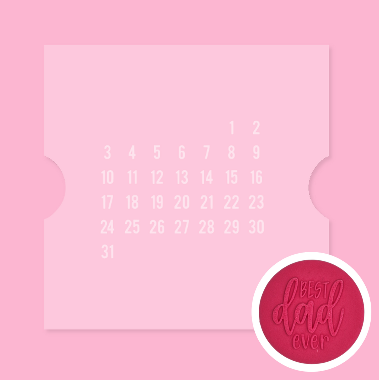 DEBOSS0031 - Calendar Debosser