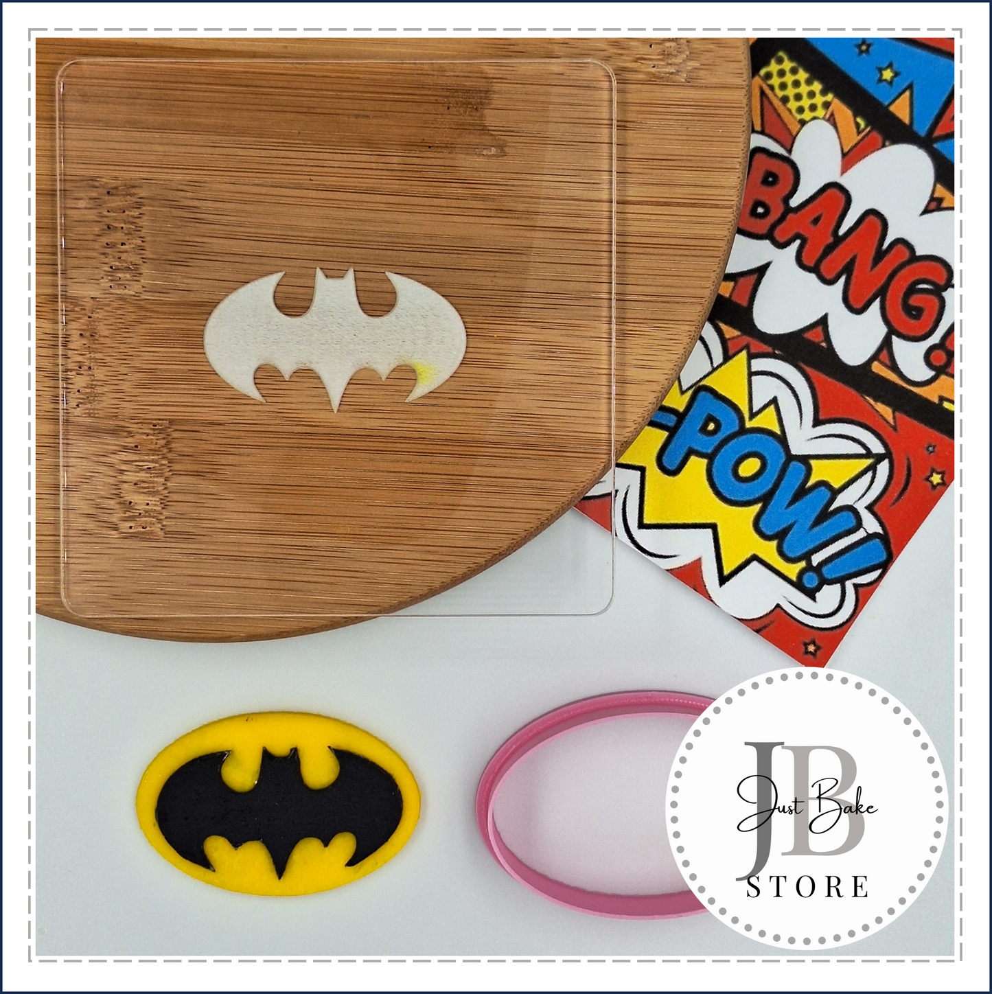 EMBOSSER0015 - BATMAN EMBOSSER (Includes Cutter)
