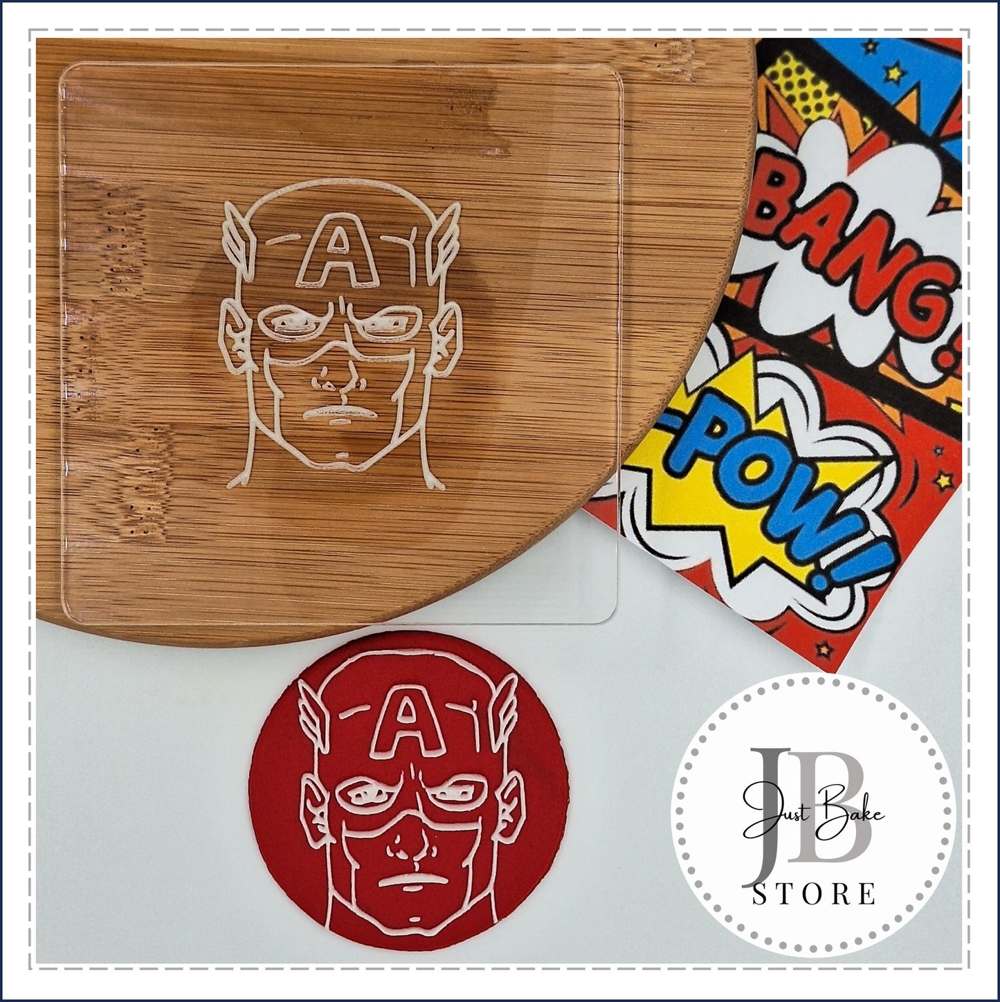 EMBOSSER0020 - CAPTAIN AMERICA EMBOSSER