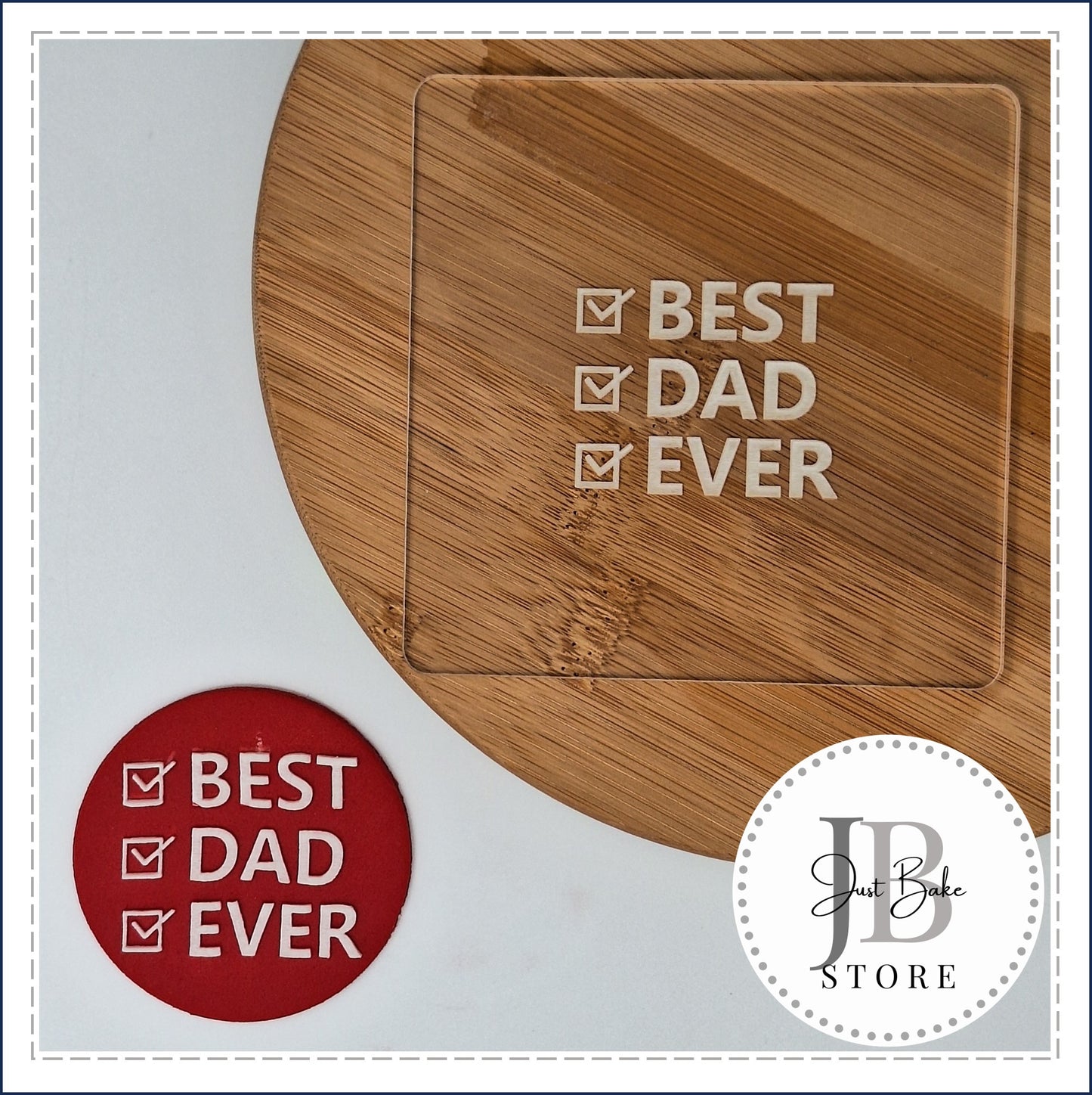 EMBOSSER0021 - BEST DAD EVER EMBOSSER