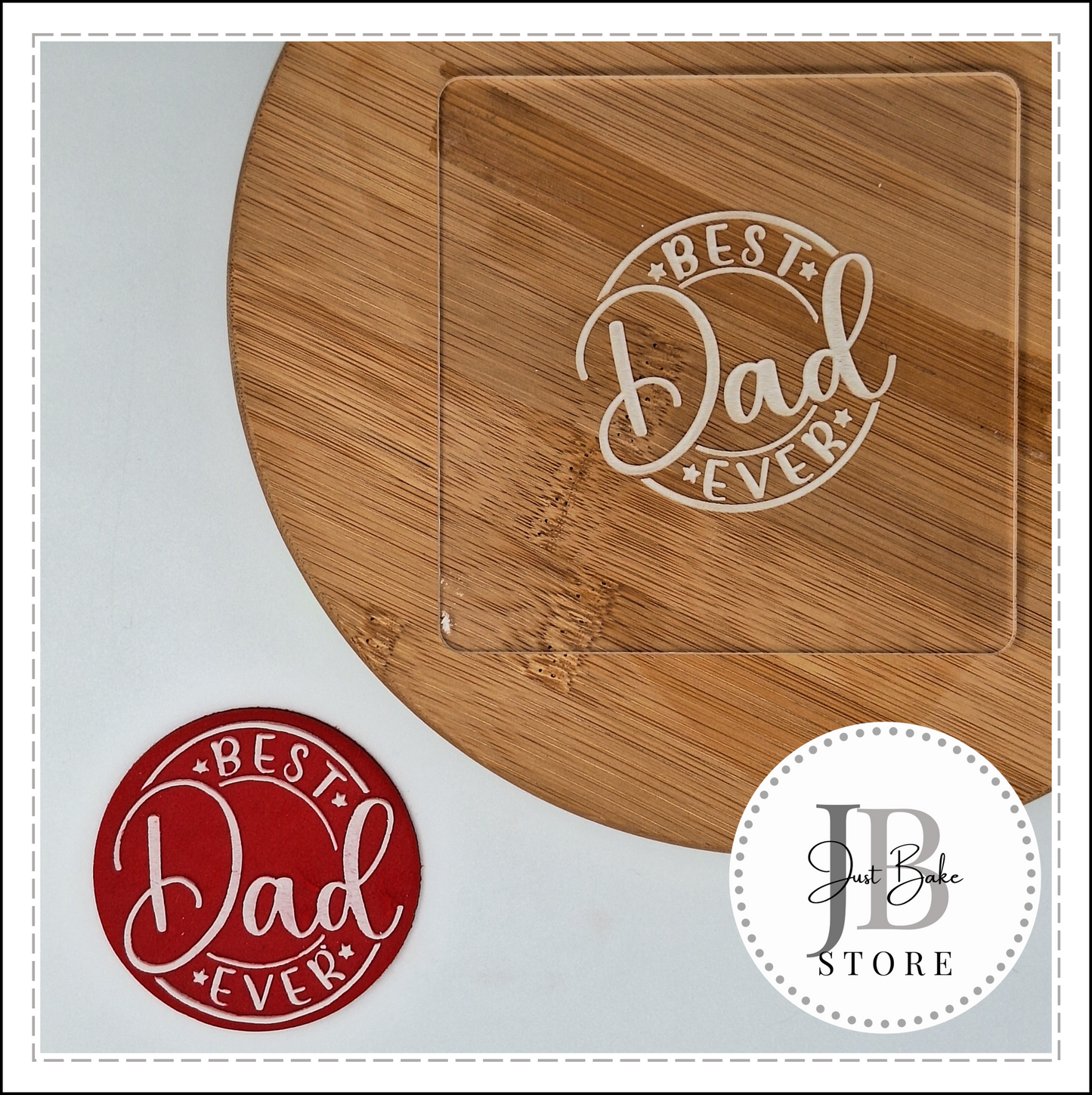 EMBOSSER0029 - BEST DAD EVER EMBOSSER