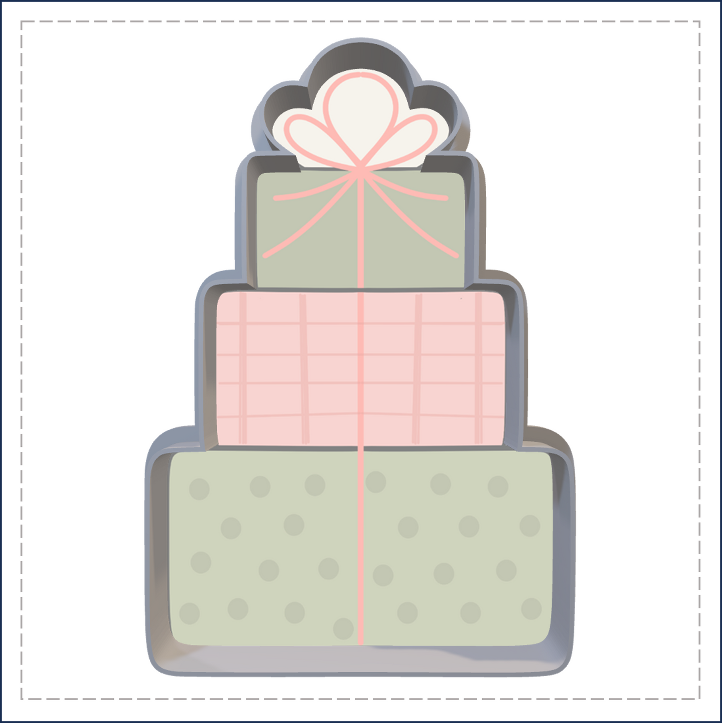 J127 - CHRISTMAS GIFTS COOKIE CUTTER