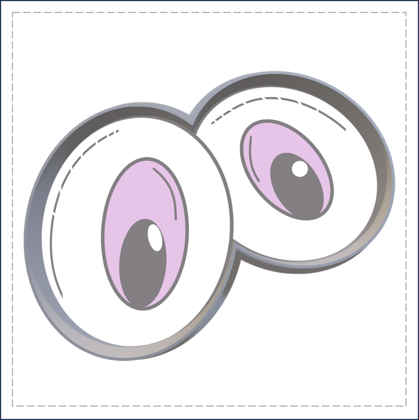 J145 - MONSTER EYES COOKIE CUTTER
