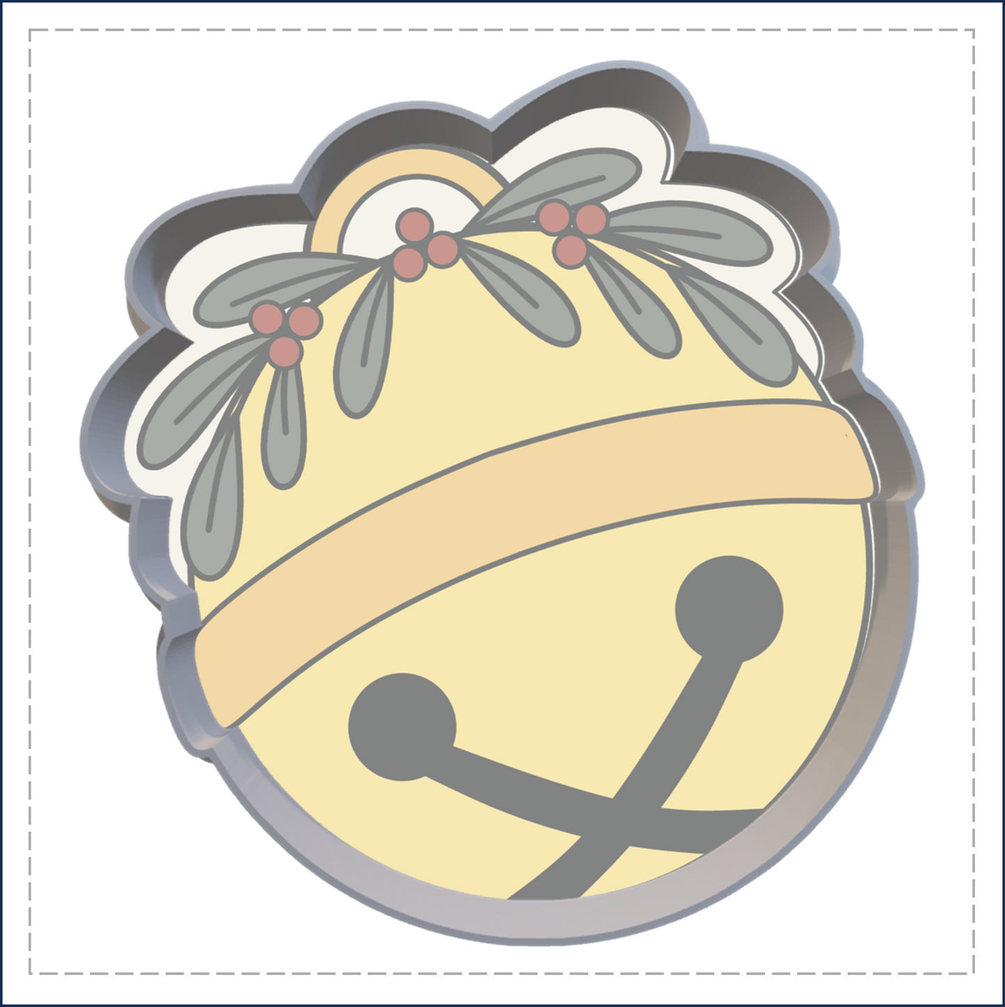 J165 - JINGLE BELL COOKIE CUTTER