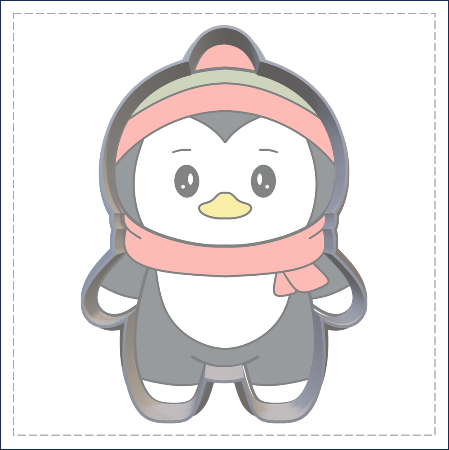 J174 - PENGUIN COOKIE CUTTER