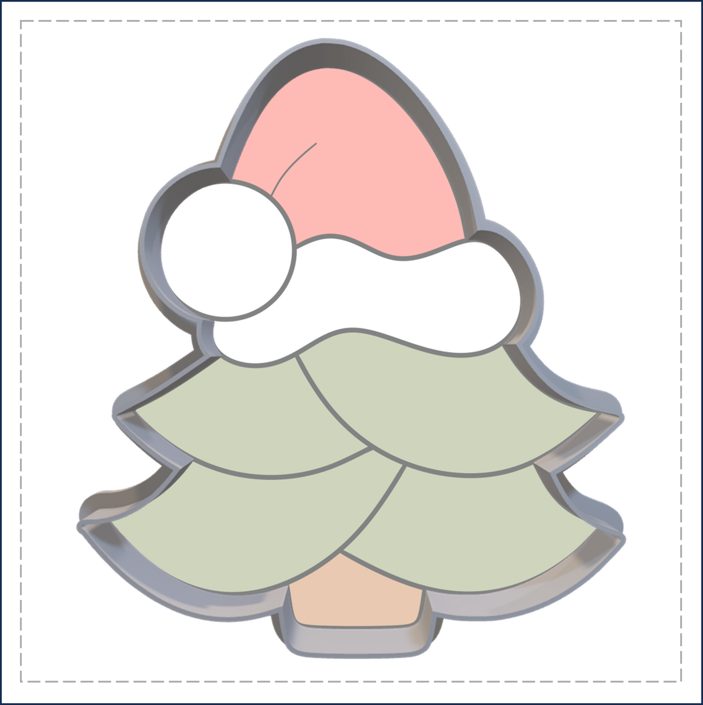 J176 - CHRISTMAS TREE COOKIE CUTTER