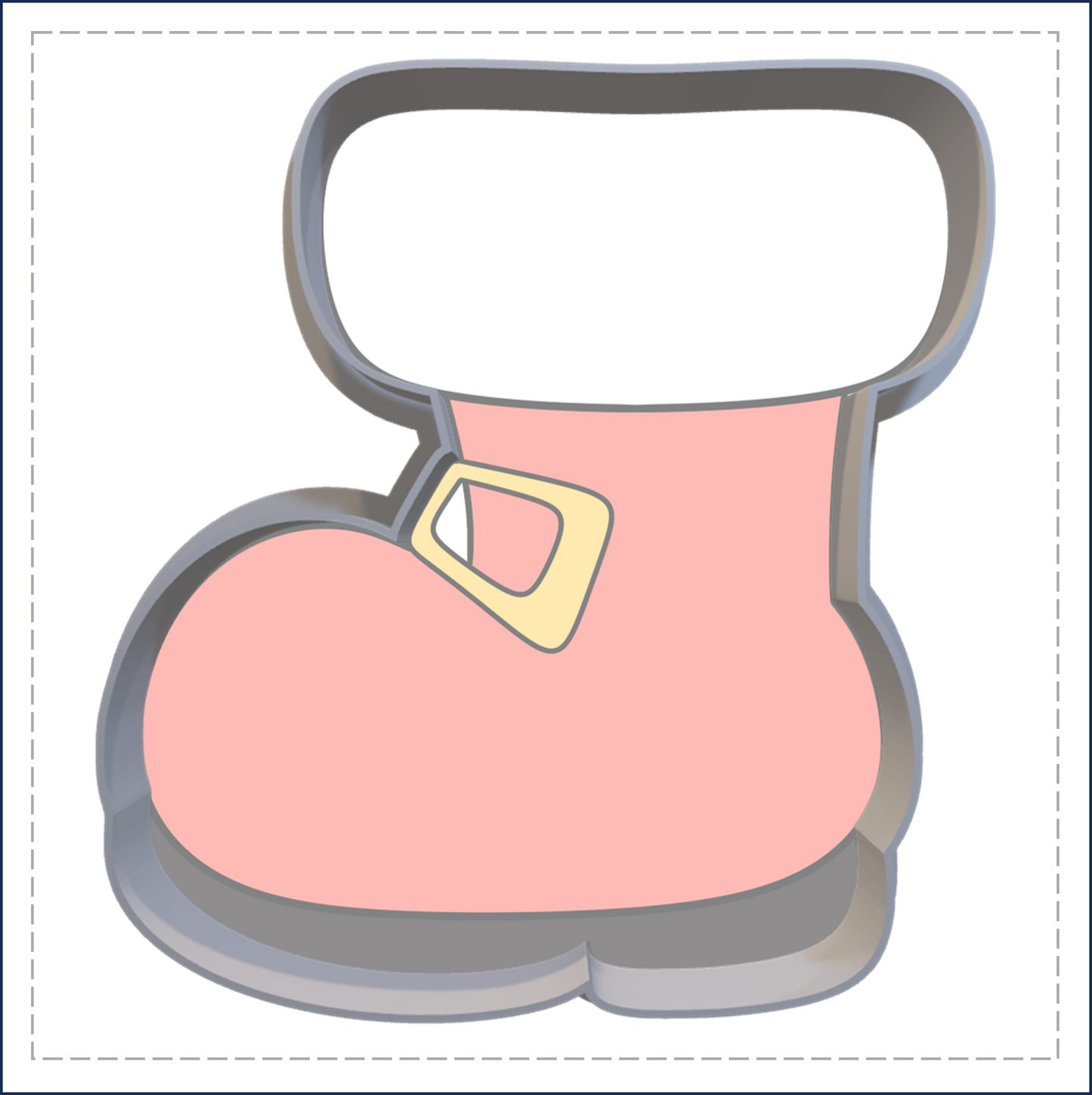J194 - SANTA BOOT COOKIE CUTTER