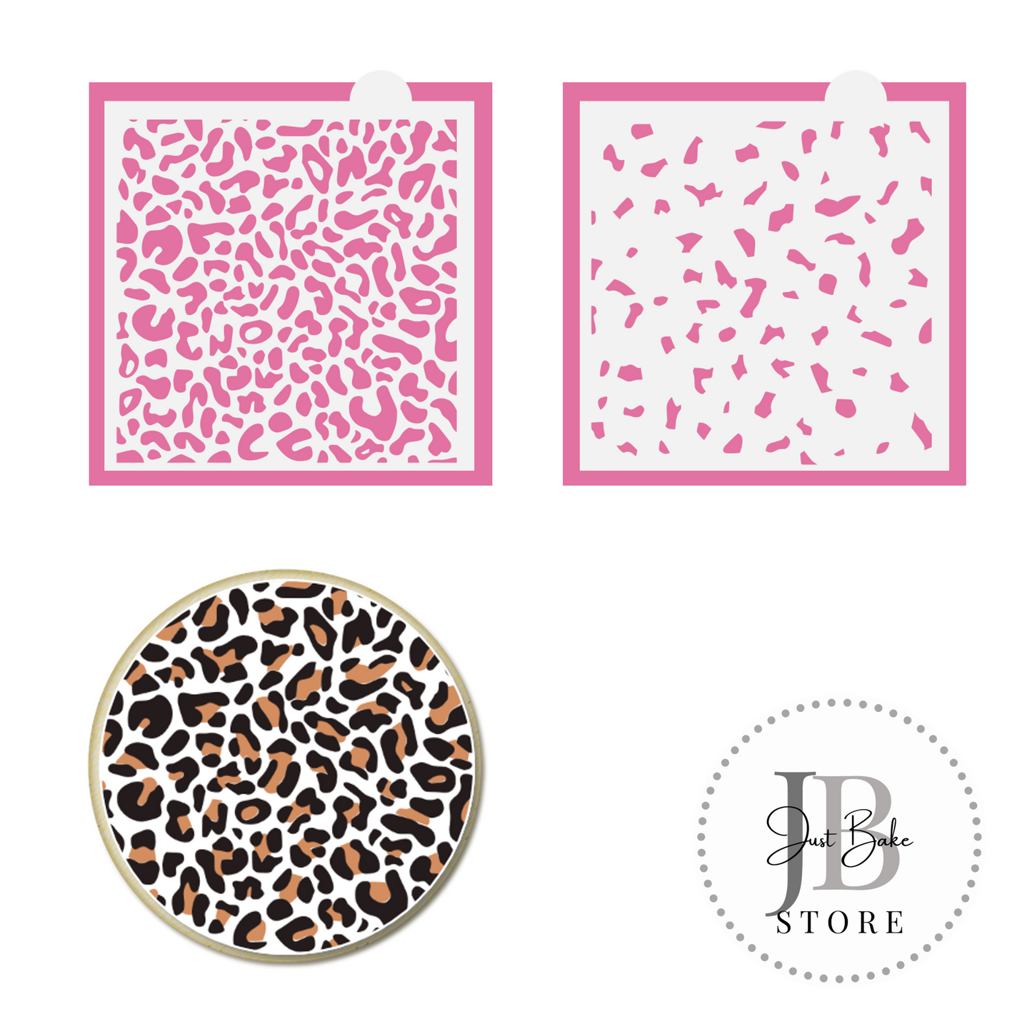 S196 - 2Pc Leopard Print