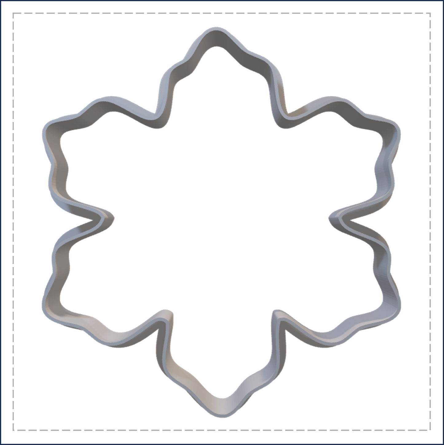 J200 - SNOWFLAKE COOKIE CUTTER