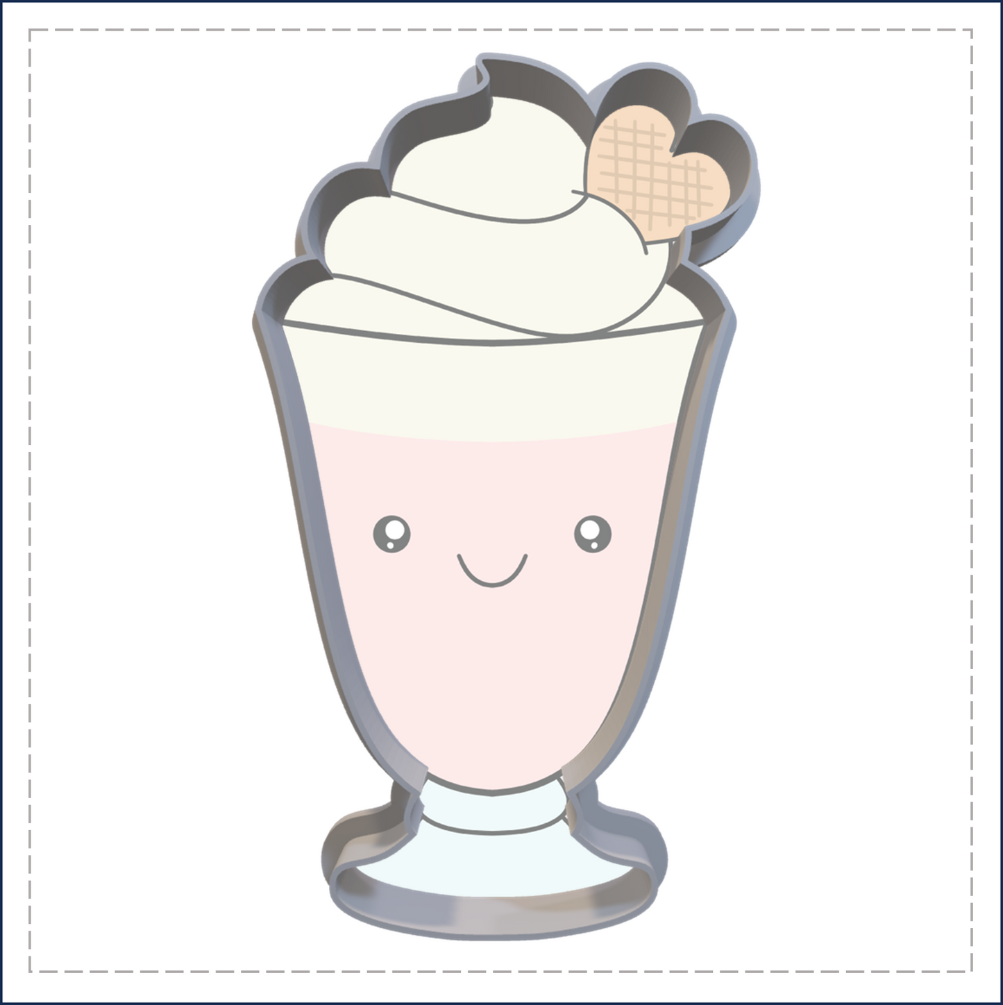 J215 - ICE CREAM & DESERT COOKIE CUTTER