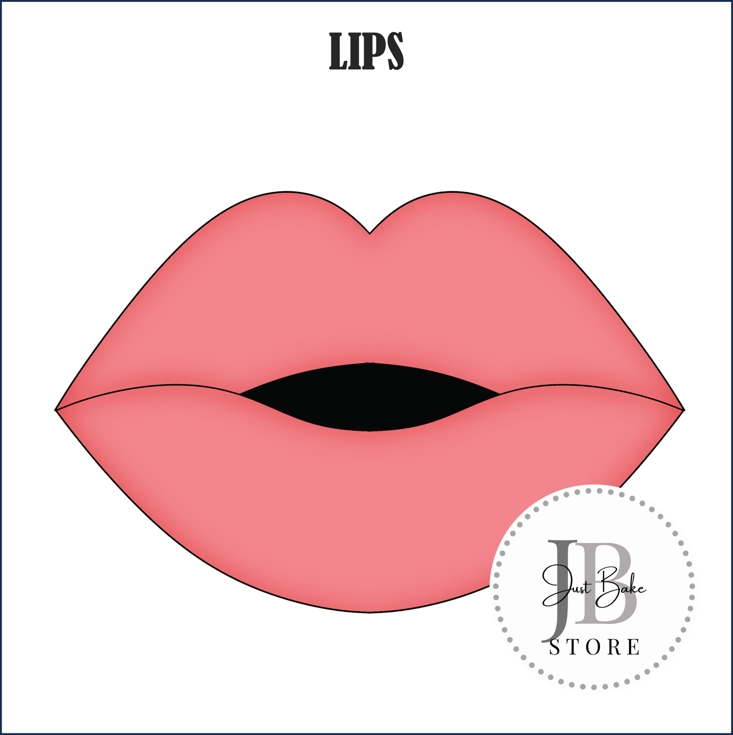 J281 - LIPS COOKIE CUTTER